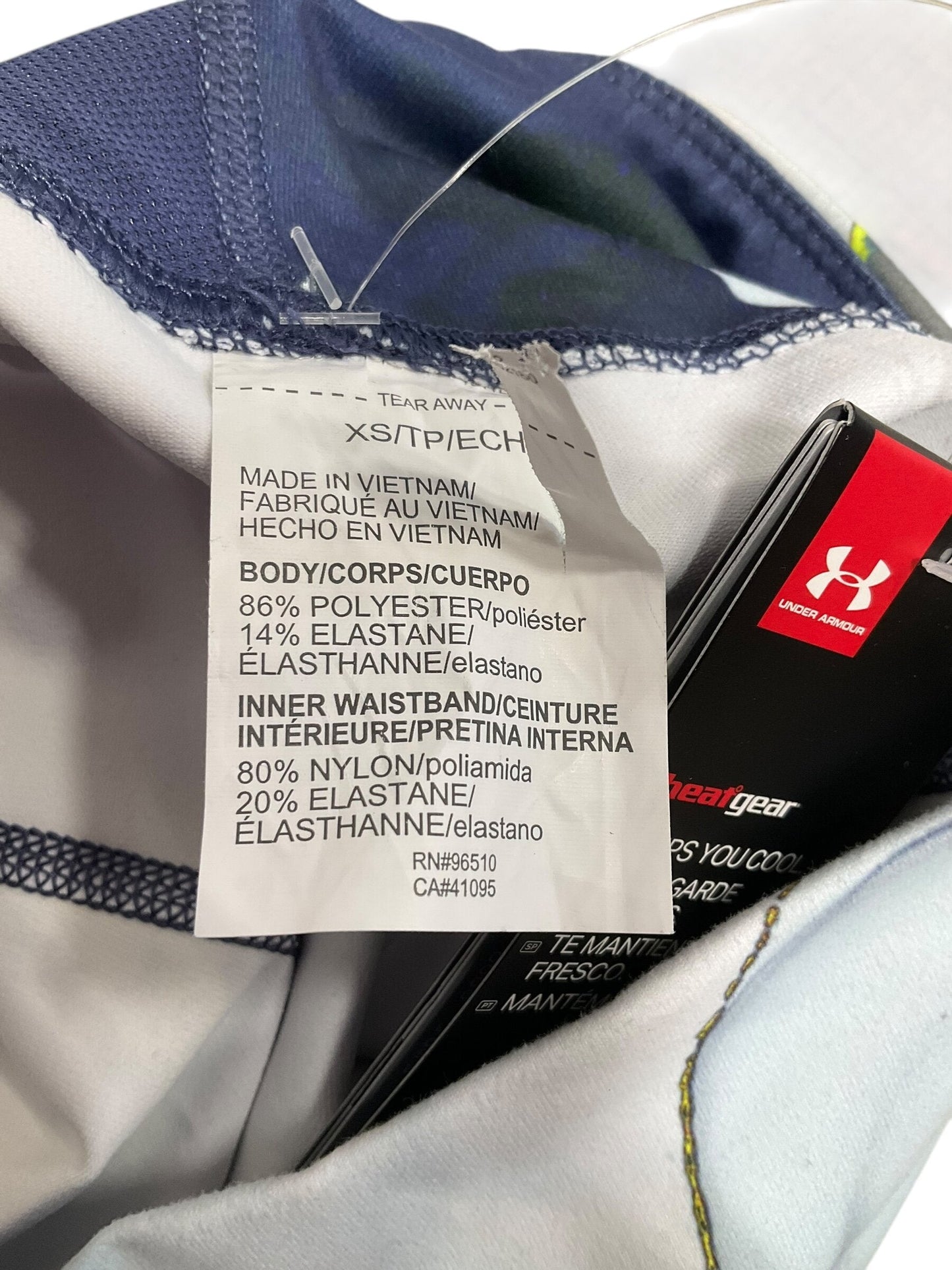 Athletic Leggings By Under Armour Size: Xs