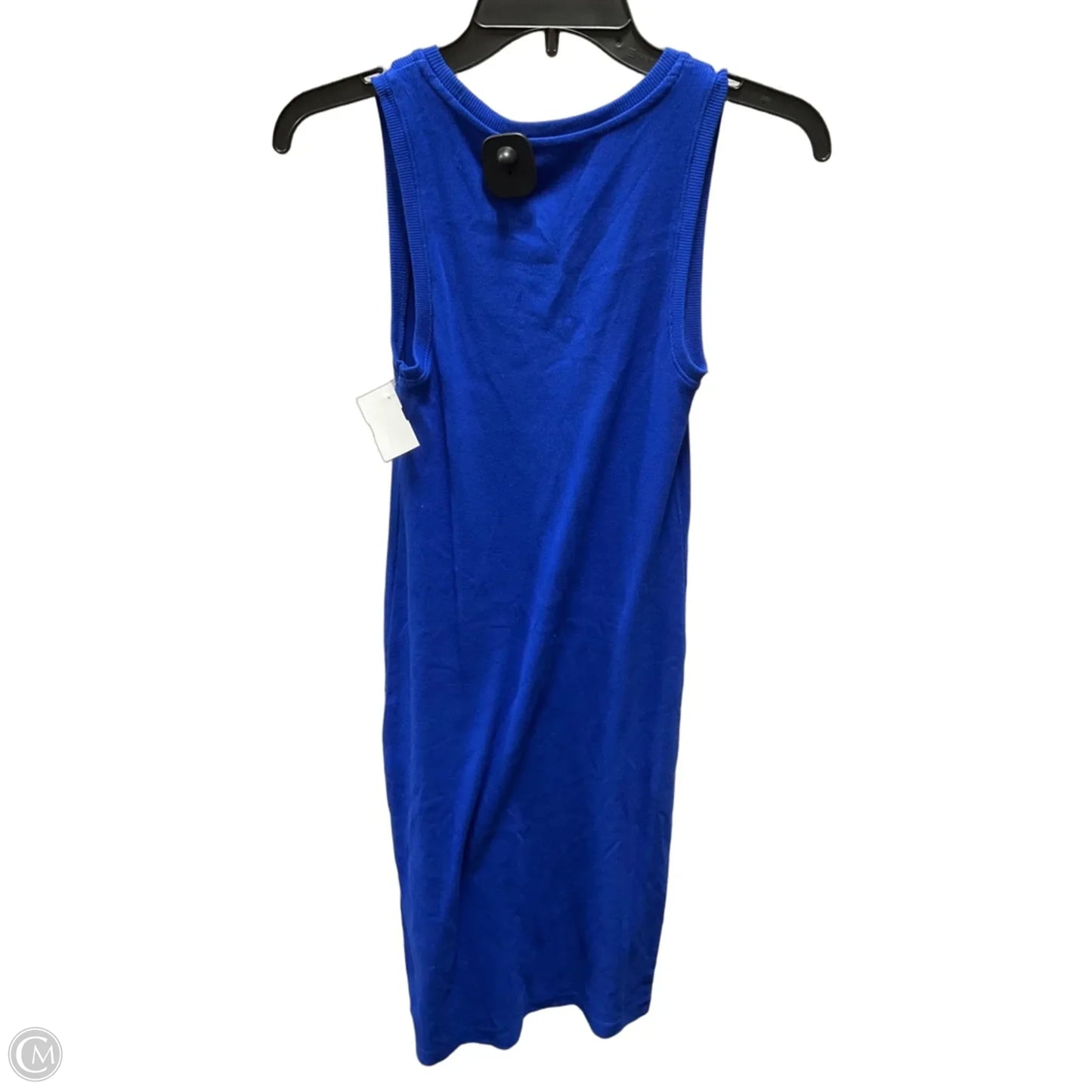 Dress Casual Midi By Loft In Blue, Size: S