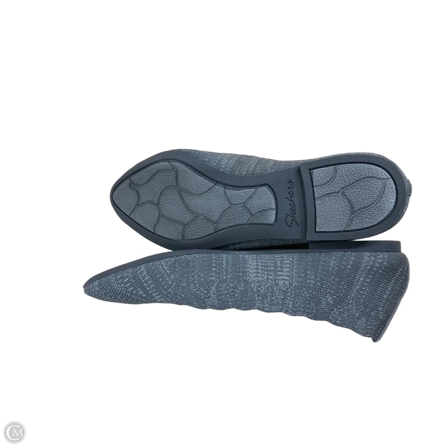 Shoes Flats By Skechers In Grey, Size: 6
