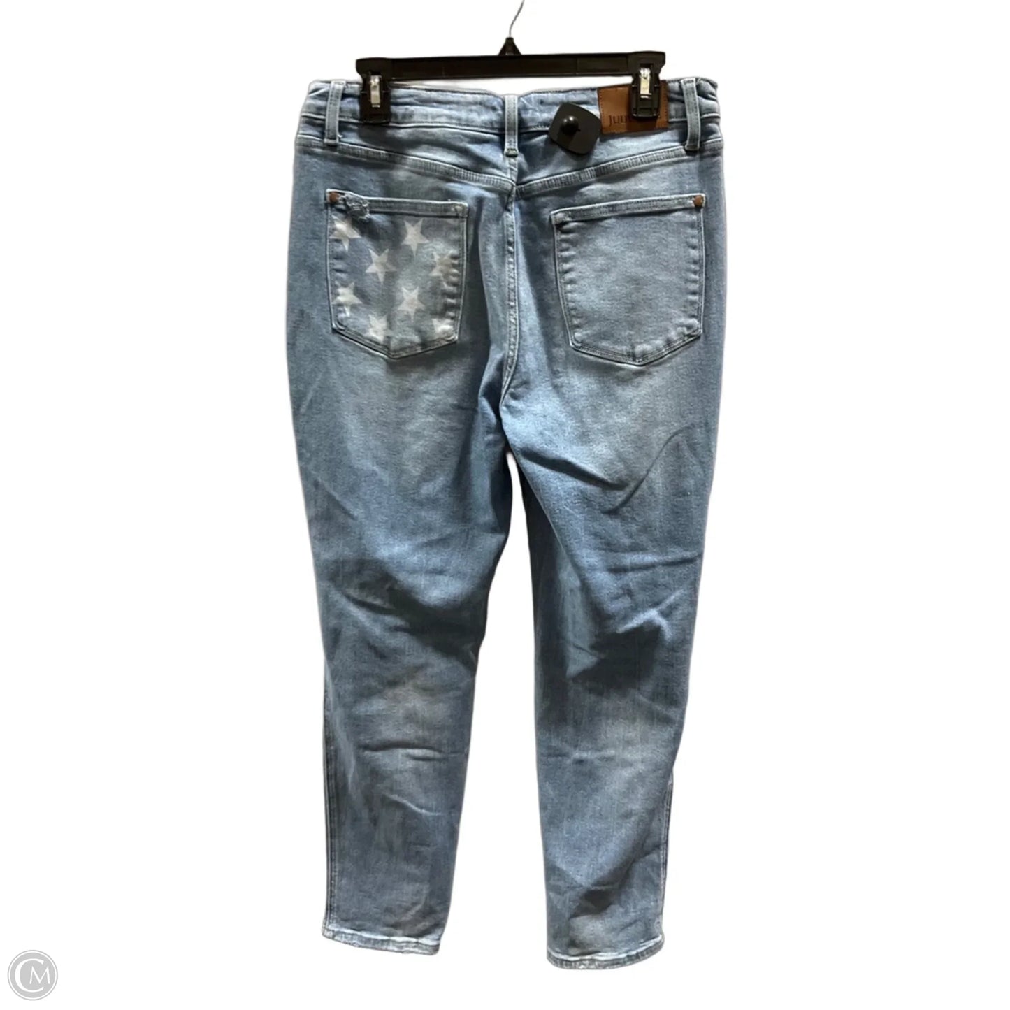 Jeans Boyfriend By Judy Blue In Blue Denim, Size: 12