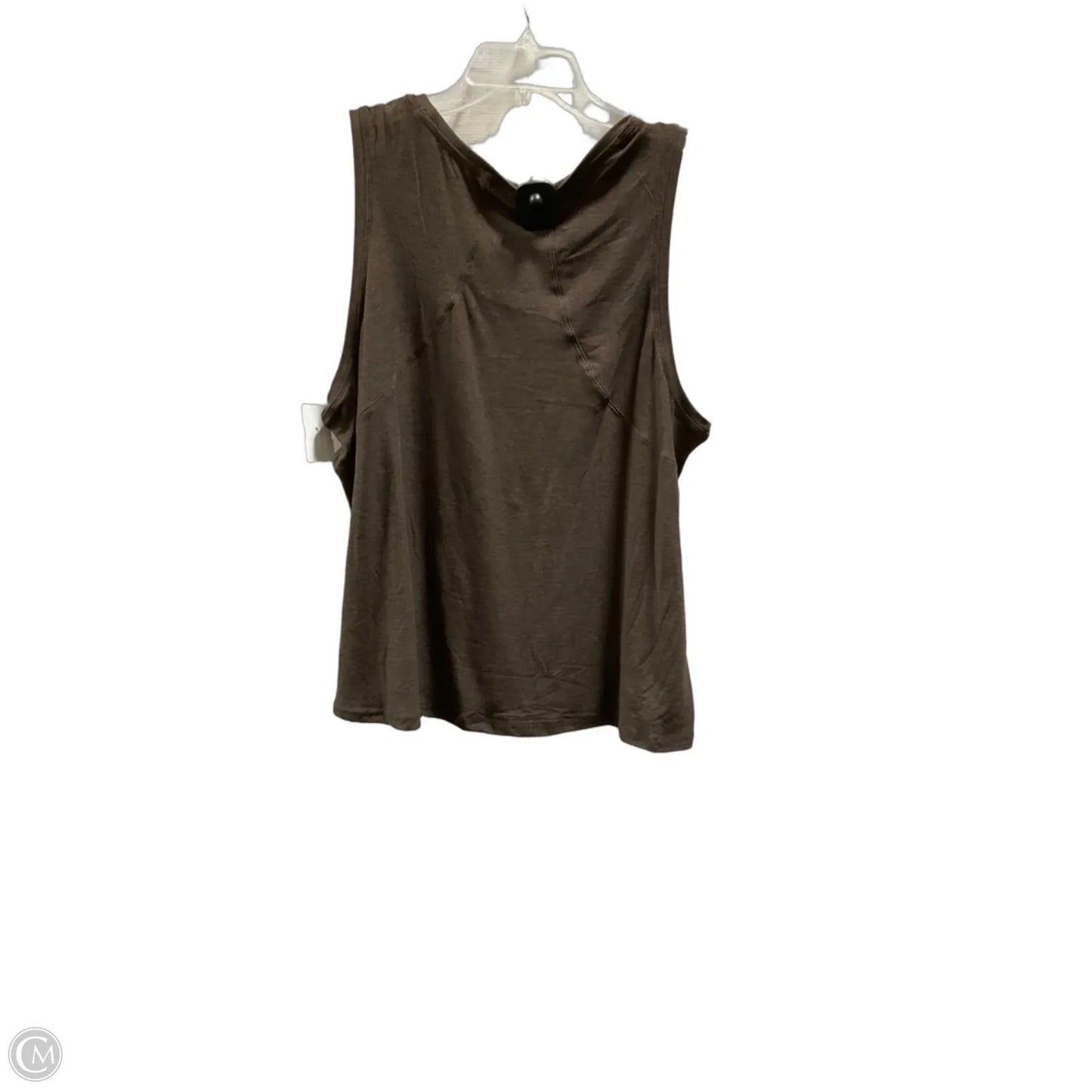 Athletic Tank Top By Jockey In Brown, Size: Xl