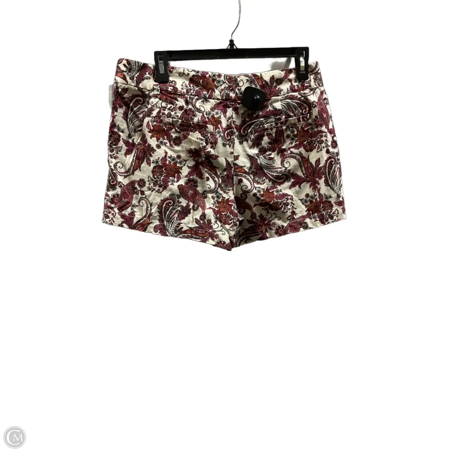 Shorts By Loft In Paisley Print, Size: 6
