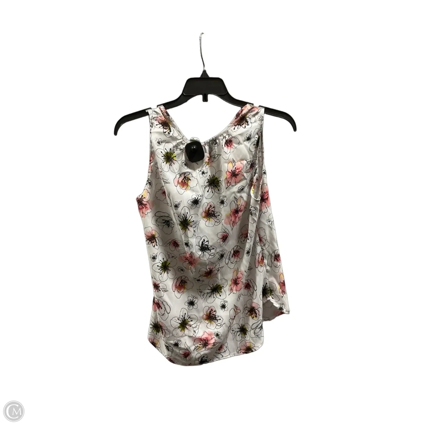 Top Sleeveless By Ann Taylor In Floral Print, Size: M