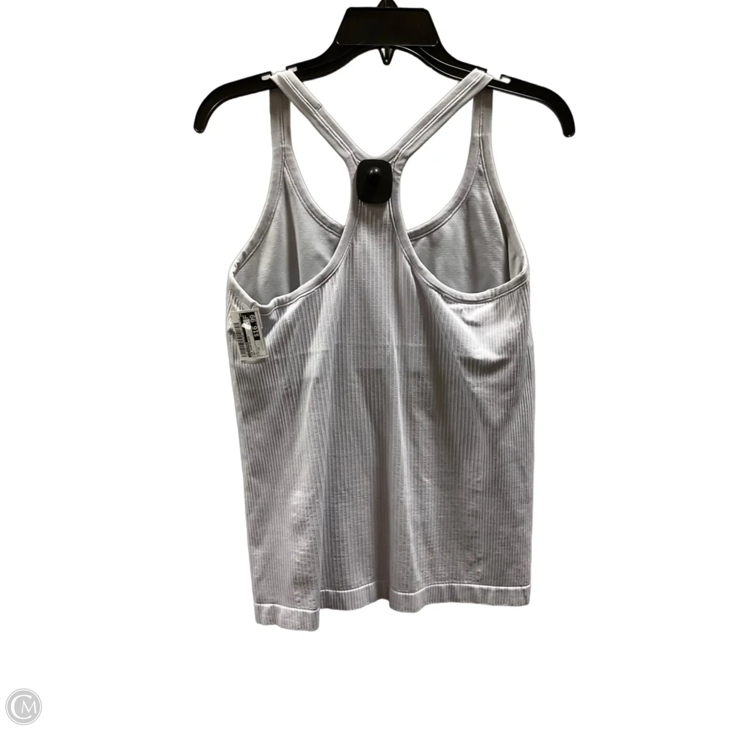 Top Sleeveless By Lululemon In Grey, Size: 12