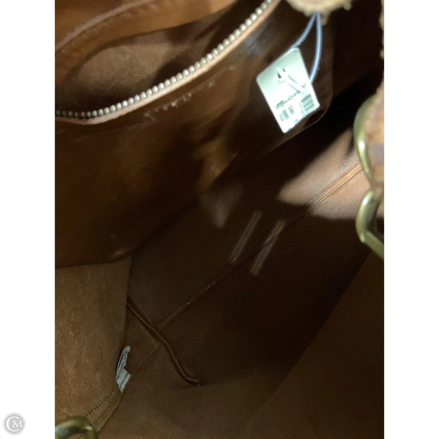 Crossbody Leather By Madewell, Size: Large