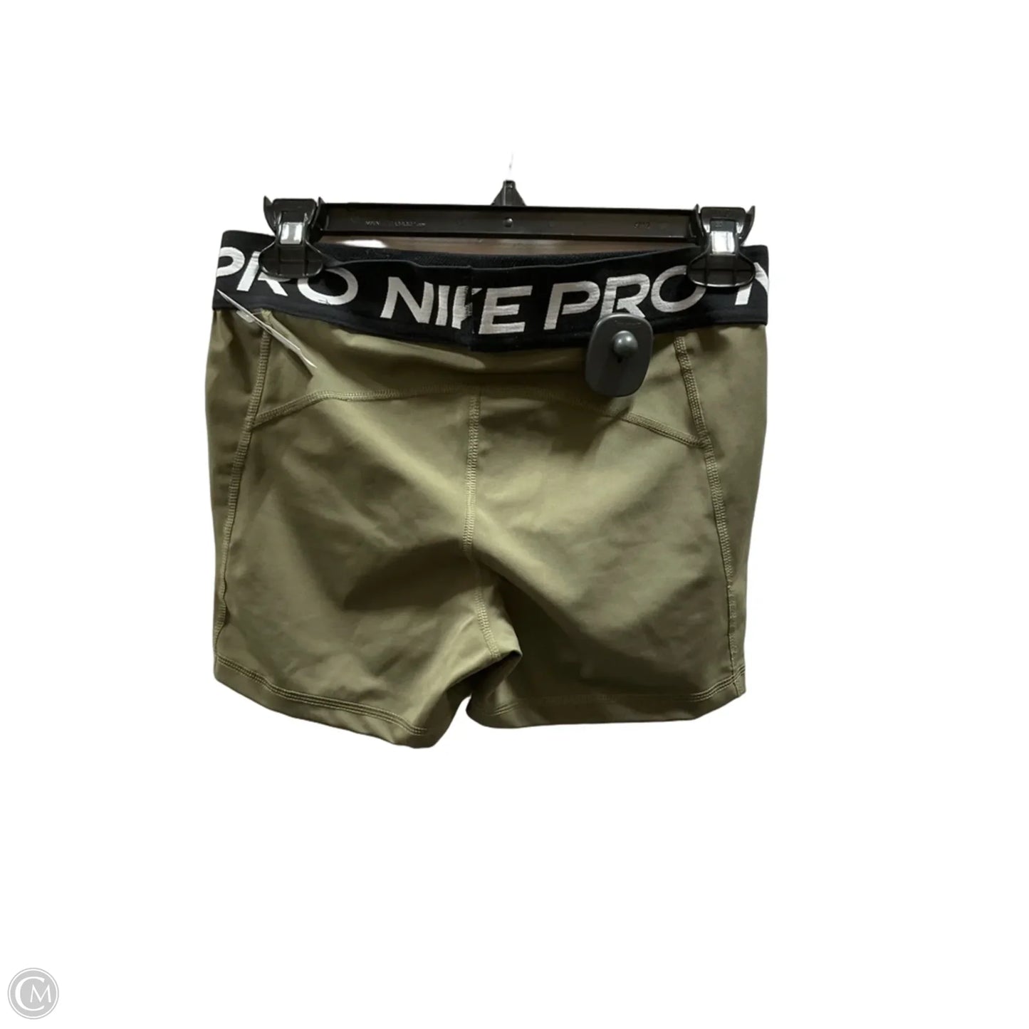 Athletic Shorts By Nike In Green, Size: M