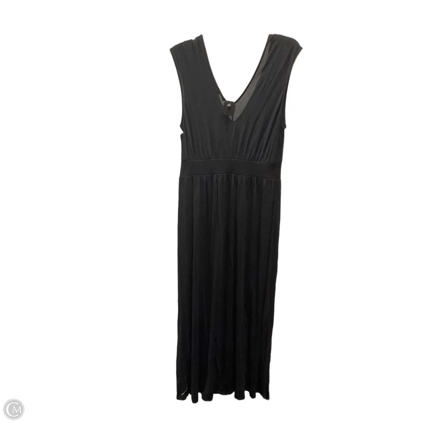 Dress Casual Maxi By Loft In Black, Size: L