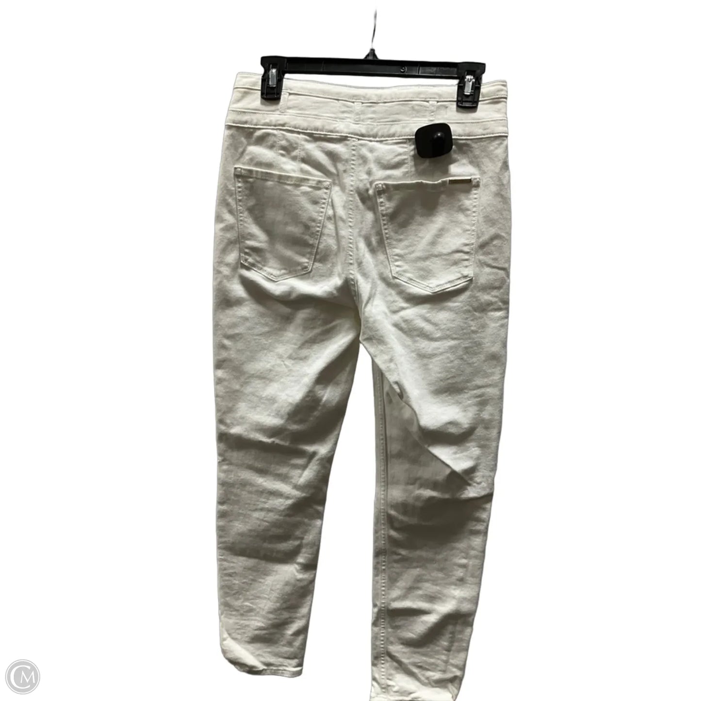 Jeans Straight By White House Black Market In White, Size: 6