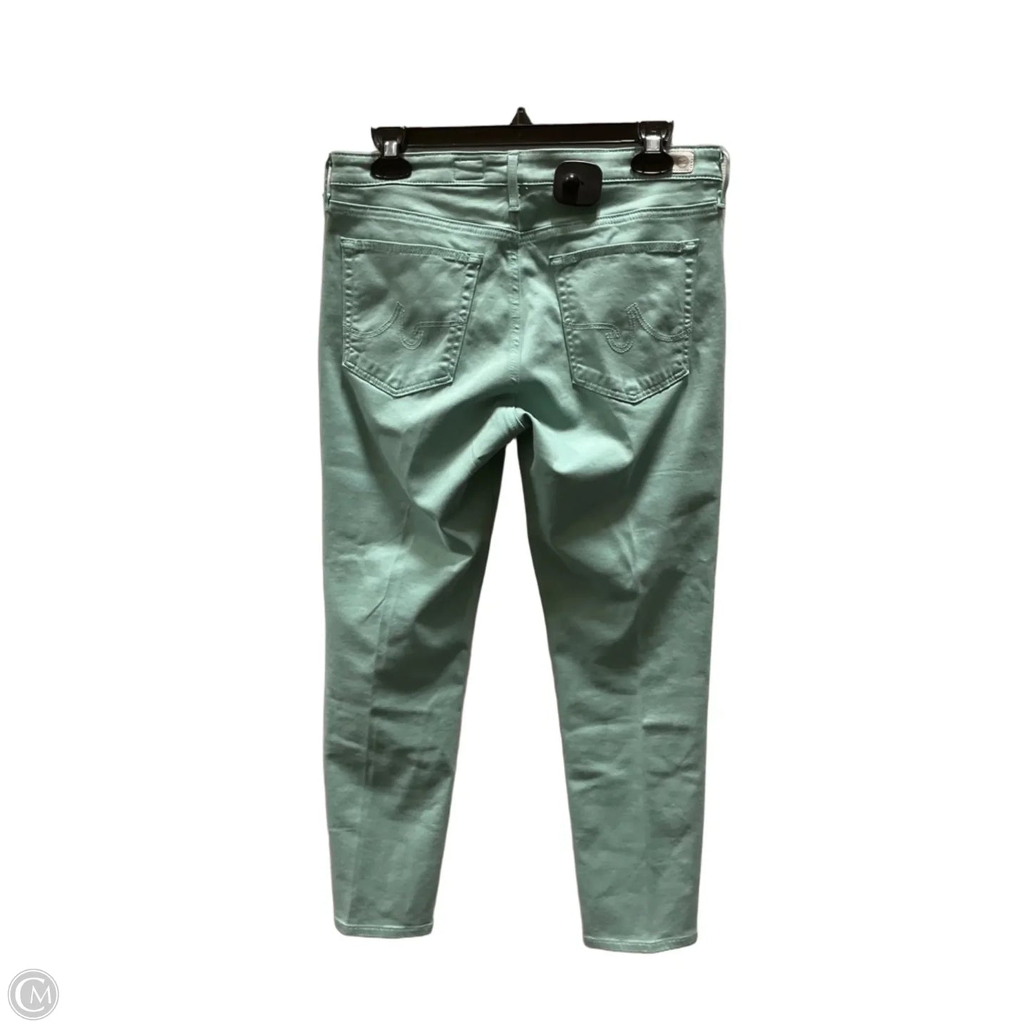 Jeans Straight By Adriano Goldschmied In Green, Size: 8