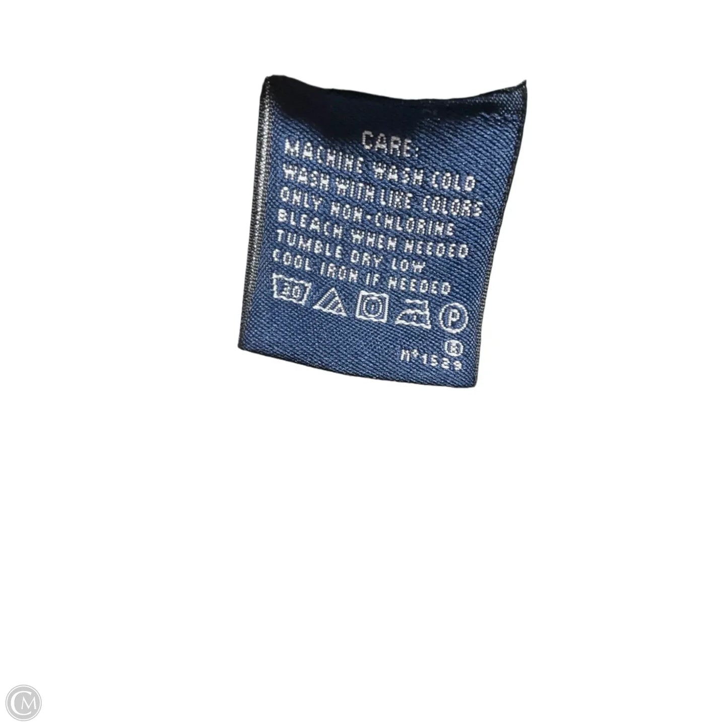 Top Short Sleeve By Ralph Lauren In Black, Size: M