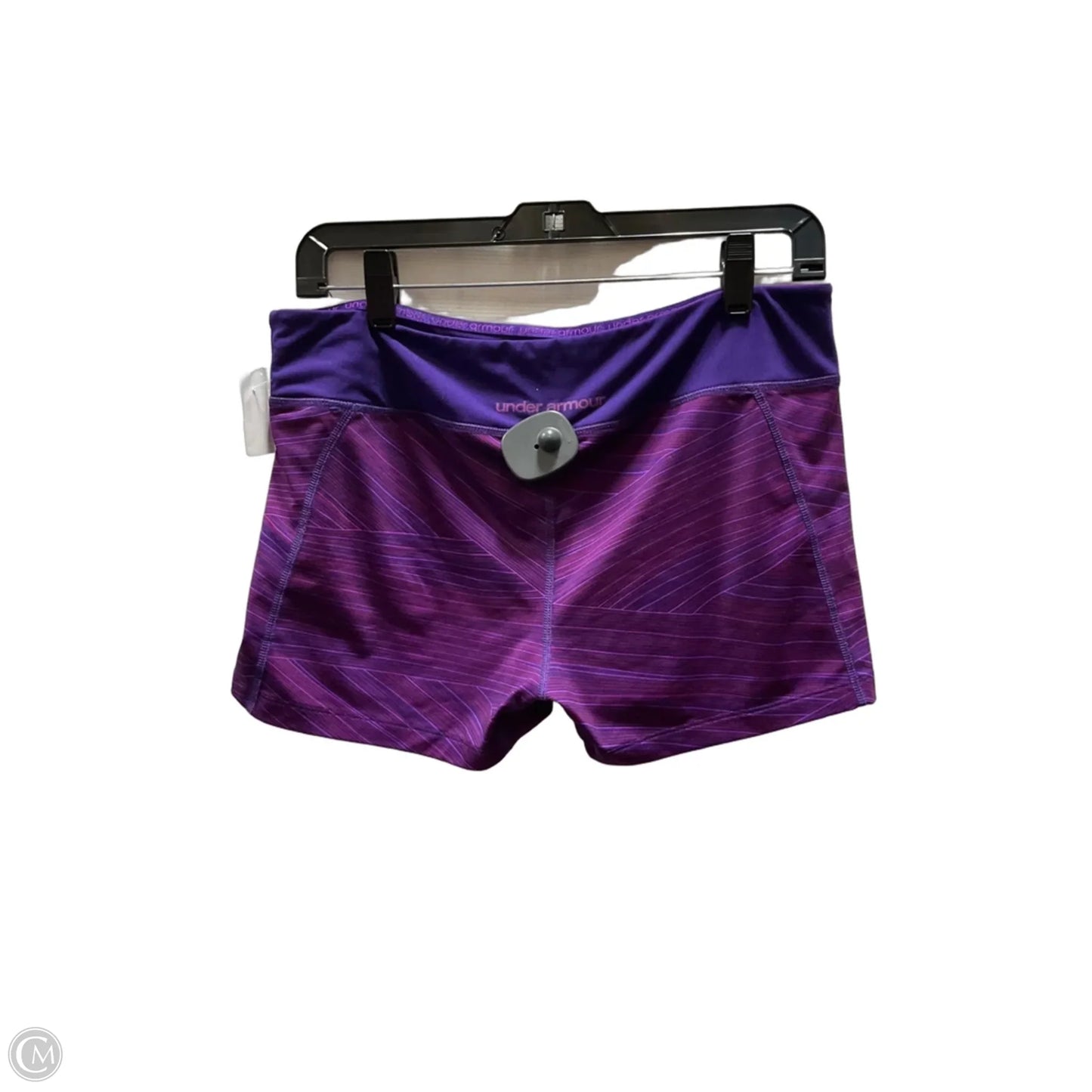 Athletic Shorts By Under Armour In Purple, Size: L