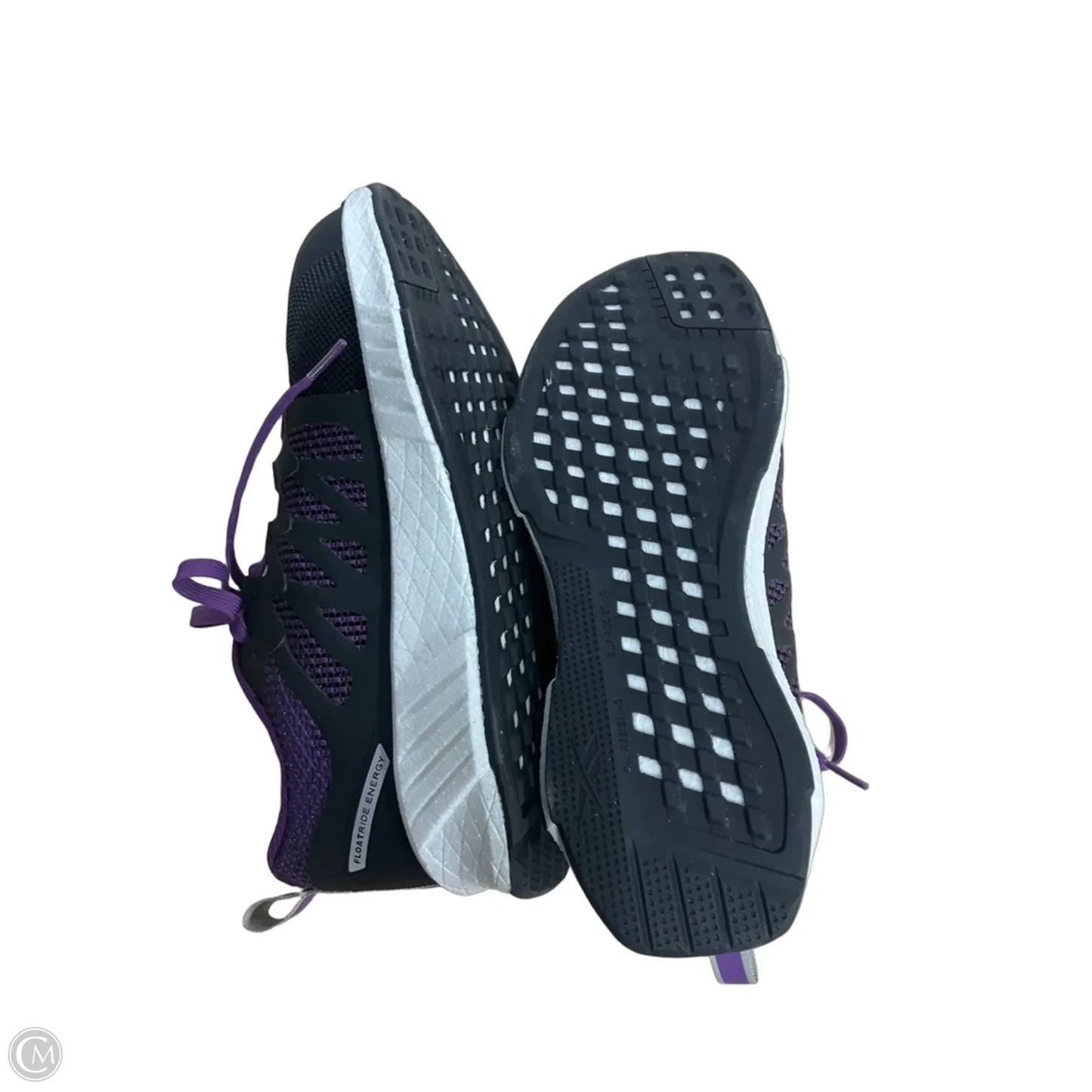 Shoes Athletic By Reebok In Black & Purple, Size: 10