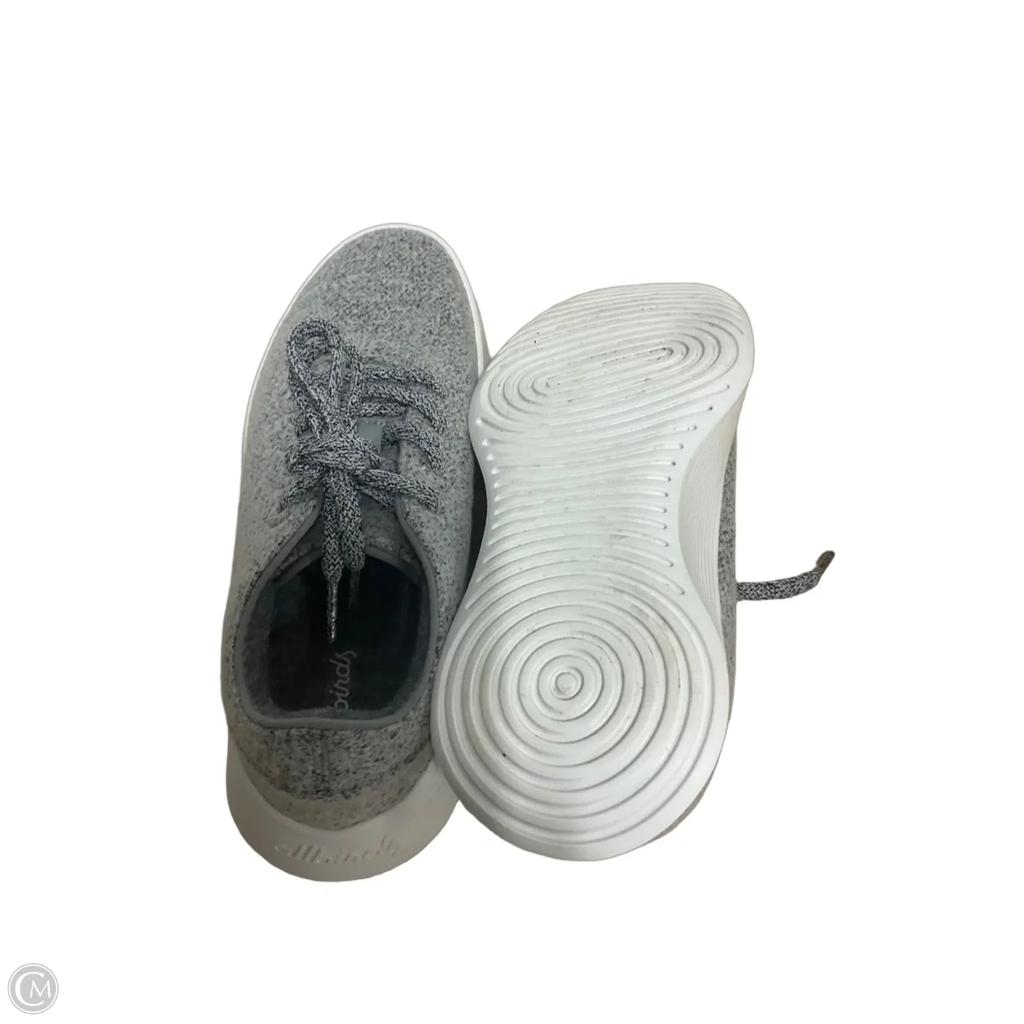 Shoes Flats By Allbirds In Grey & White, Size: 8.5