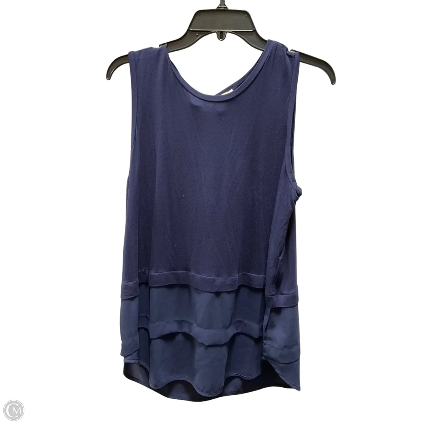 Tank Top By Michael By Michael Kors In Blue, Size: L