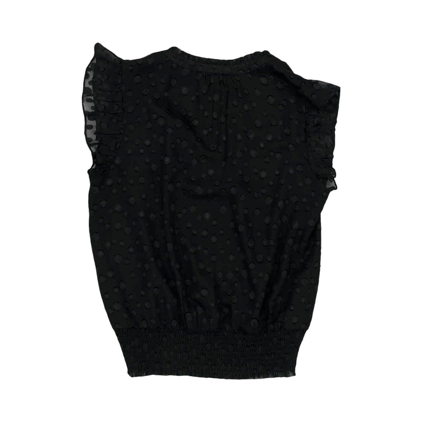 Blouse Ss By Clothes Mentor In Black, Size:S