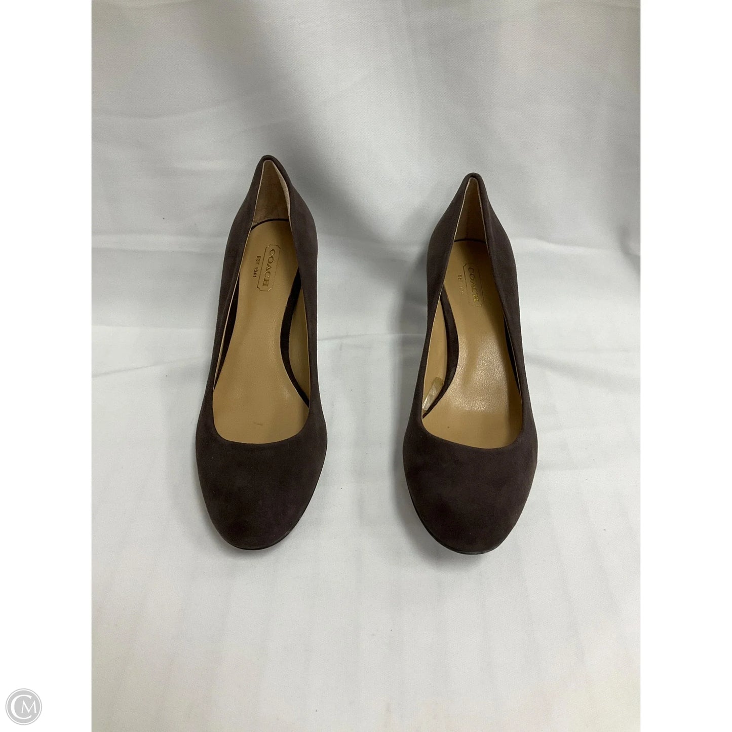Shoes Designer By Coach In Brown, Size: 7