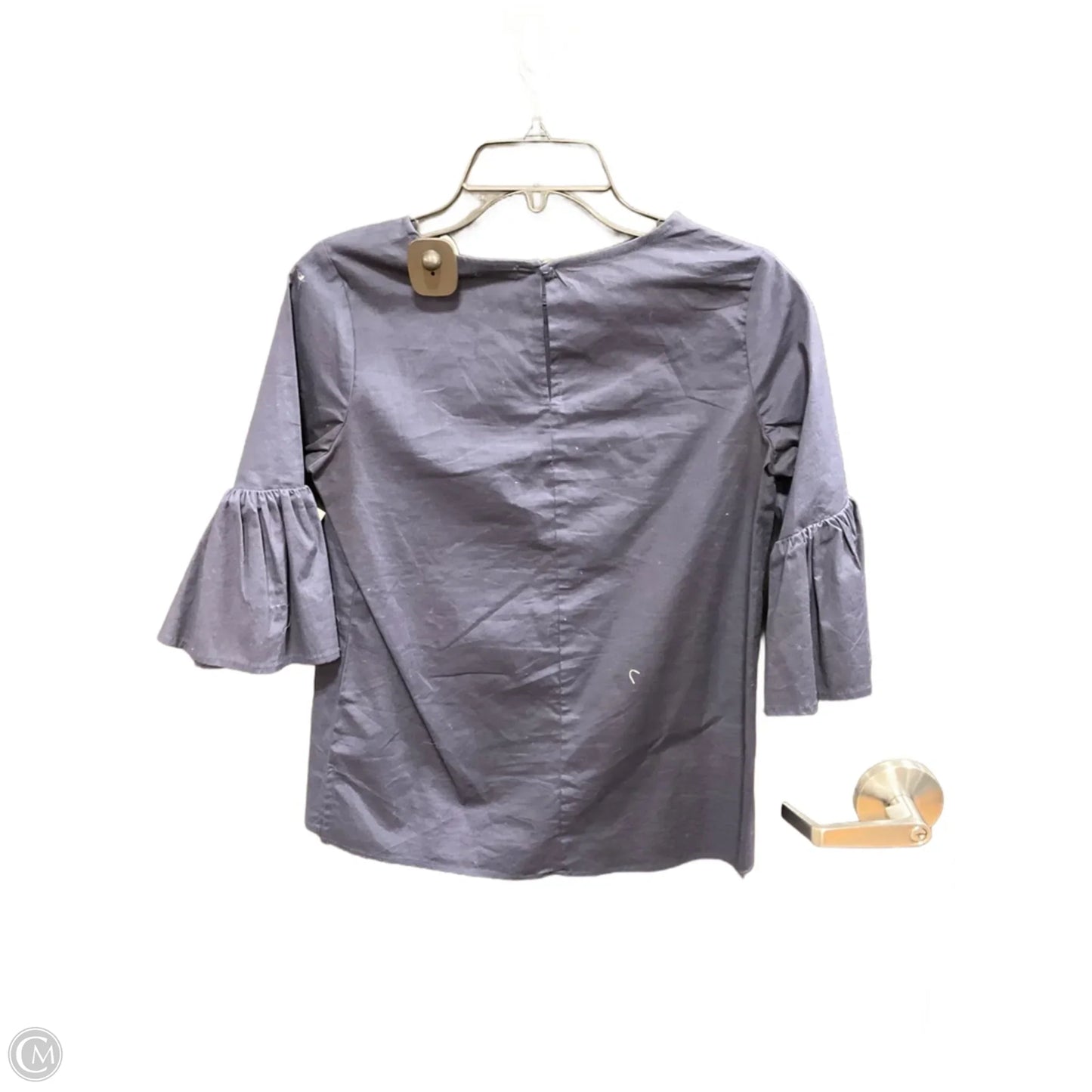 Top Long Sleeve By Gibson In Navy, Size: Xs