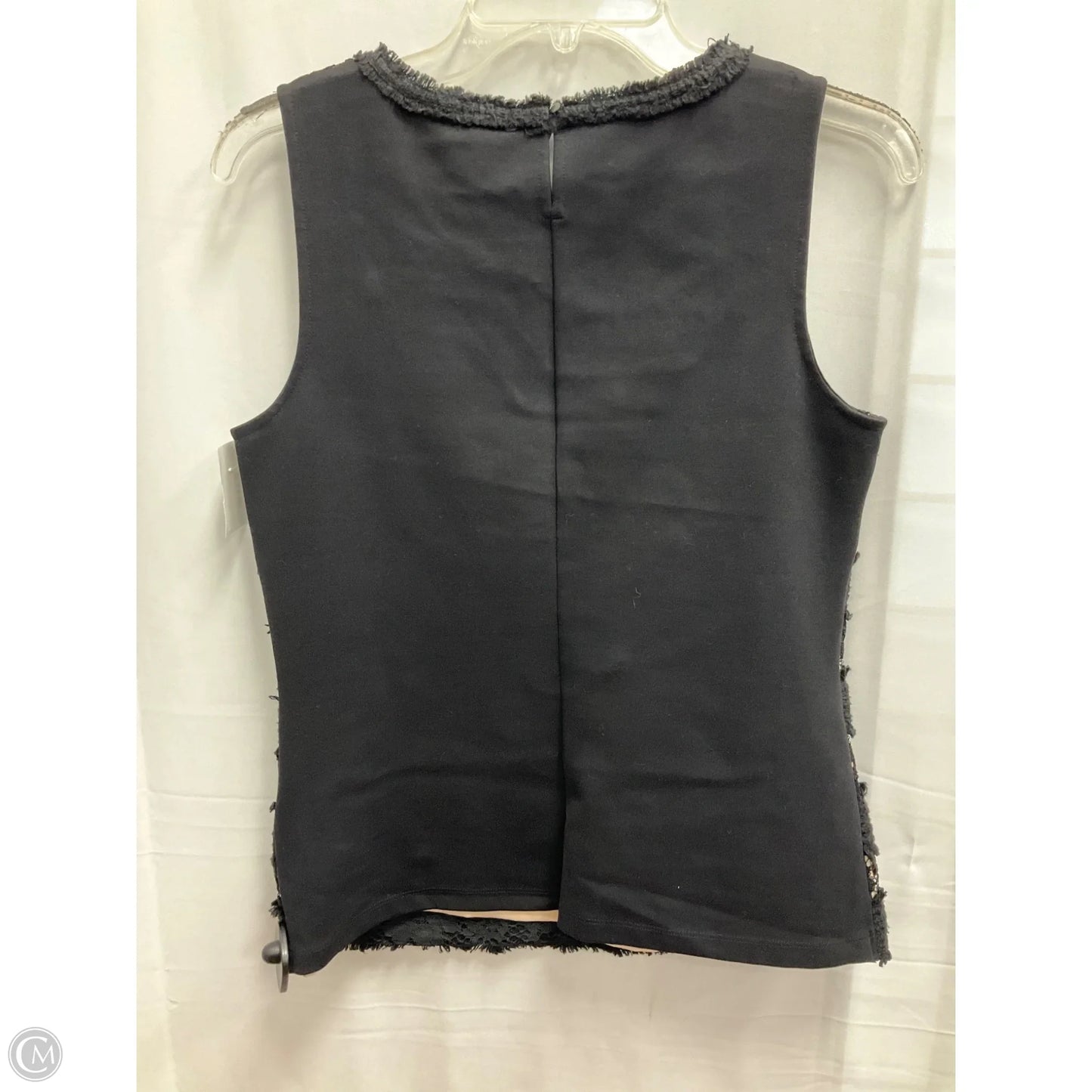Top Sleeveless By J. Crew In Black, Size: S