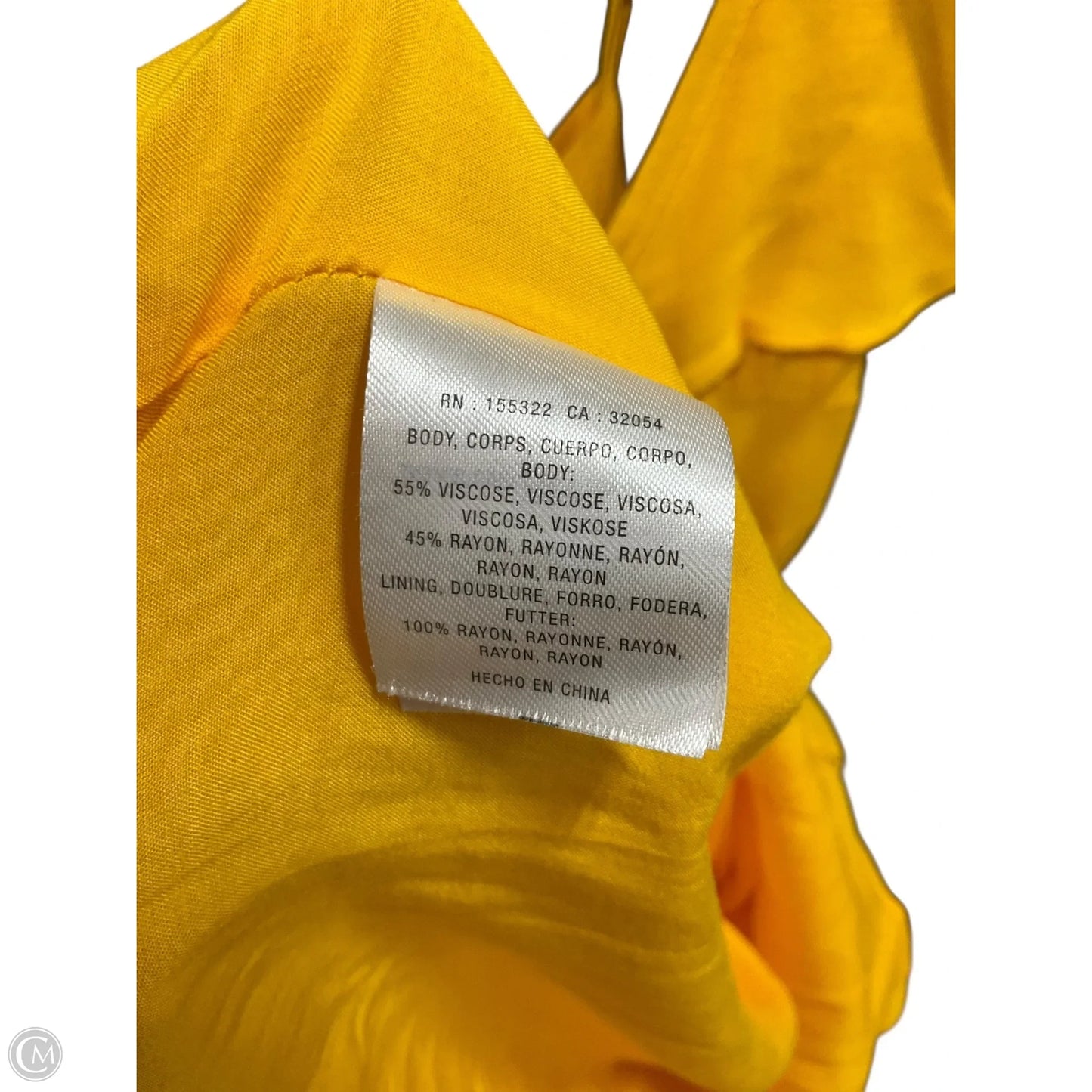 Jumpsuit By Anthropologie In Yellow, Size: 0