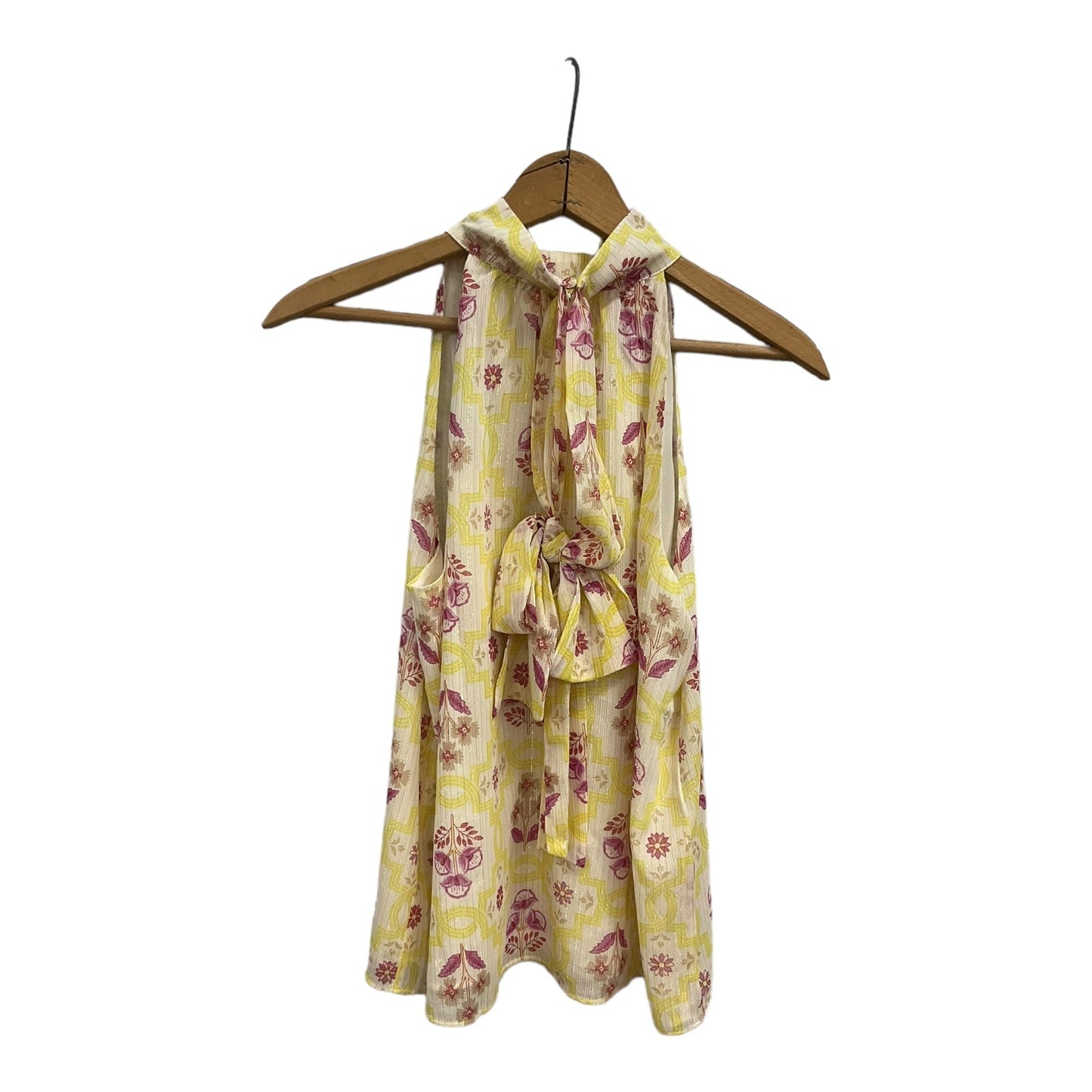 Blouse Sleeveless By Ann Taylor Size: Petite M