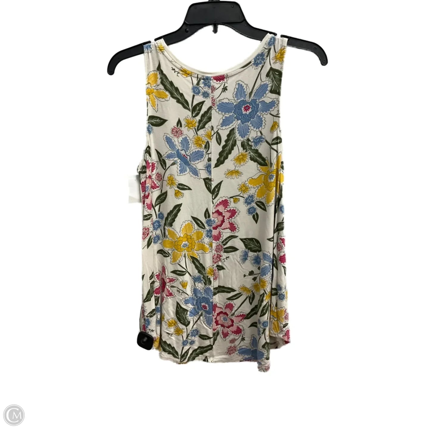 Top Sleeveless By Old Navy In Floral Print, Size: S