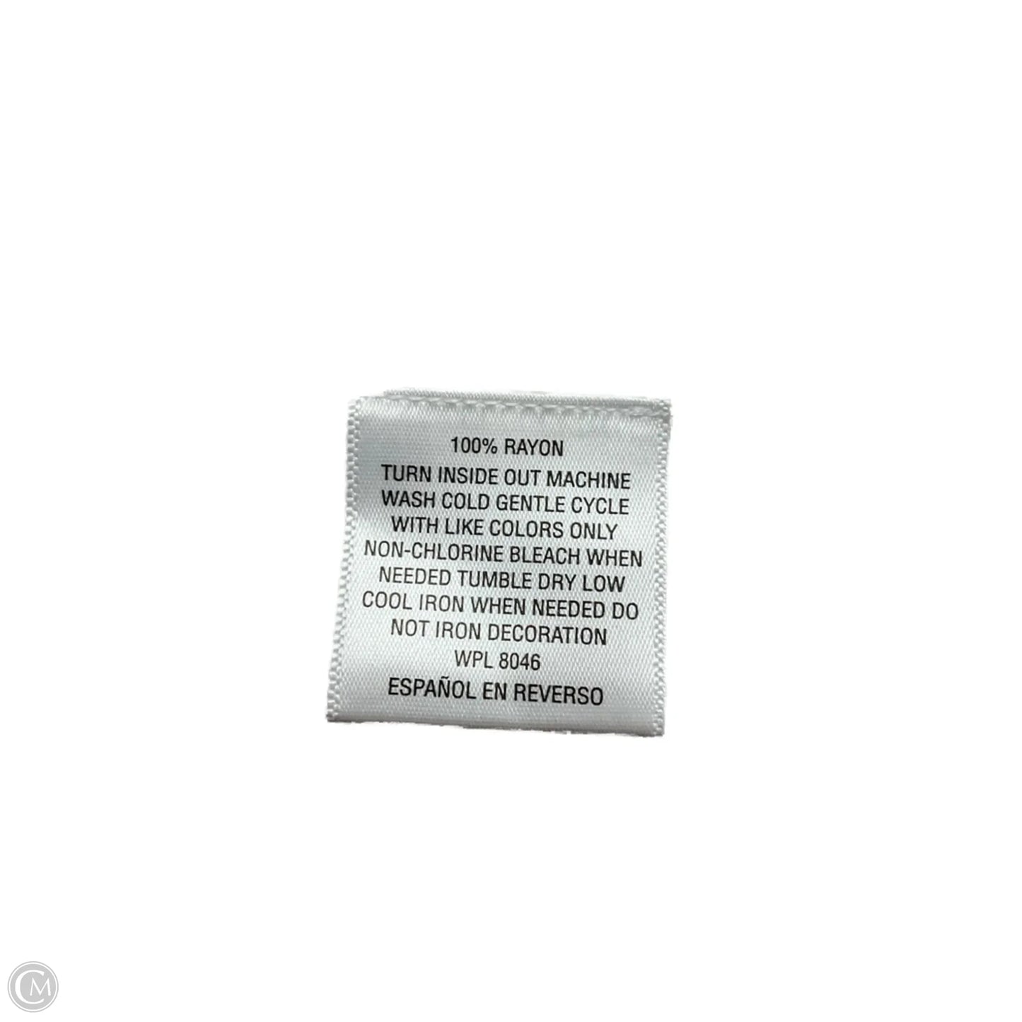 Top Short Sleeve By Inc In White, Size: M