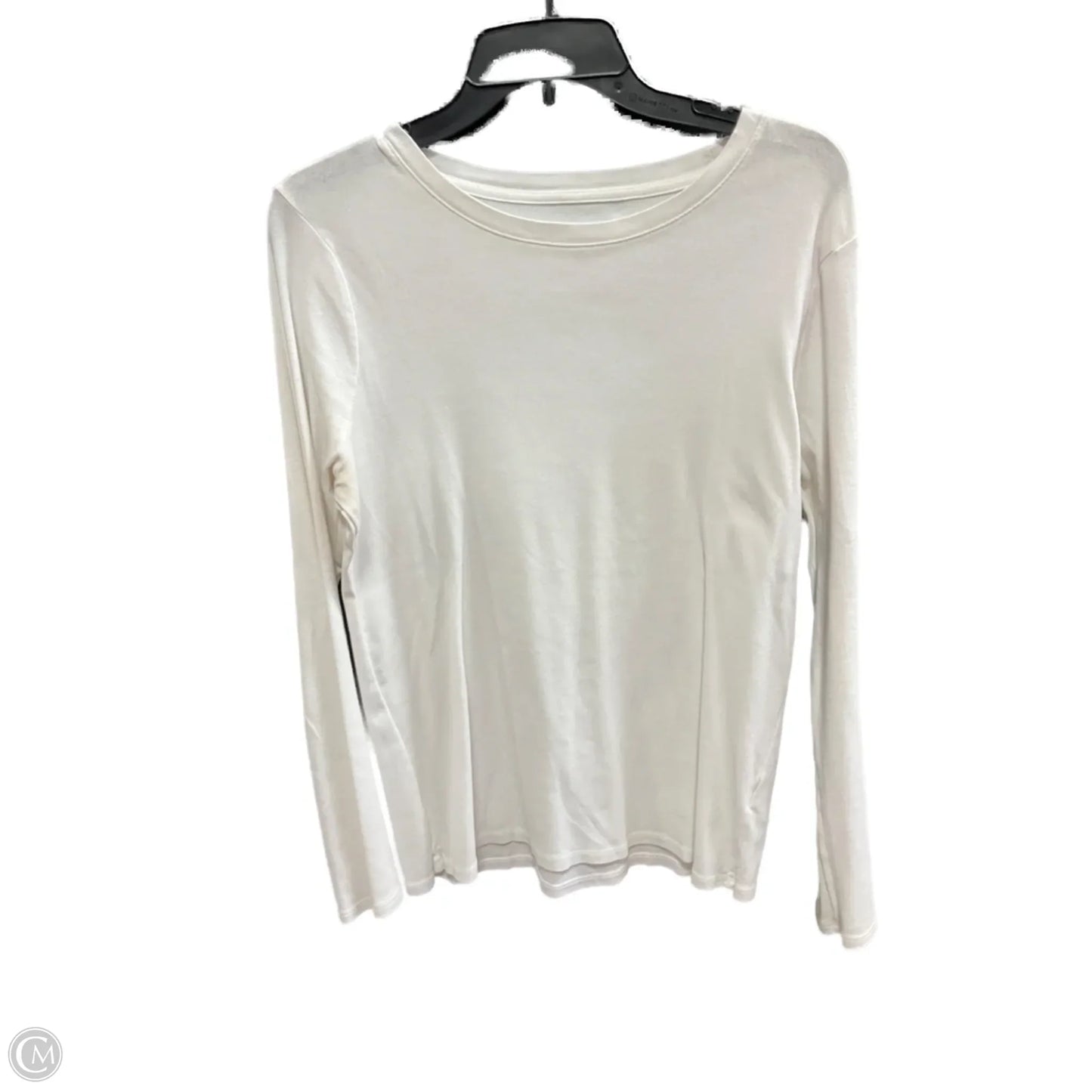 Top Long Sleeve By Easel In Orange, Size: L