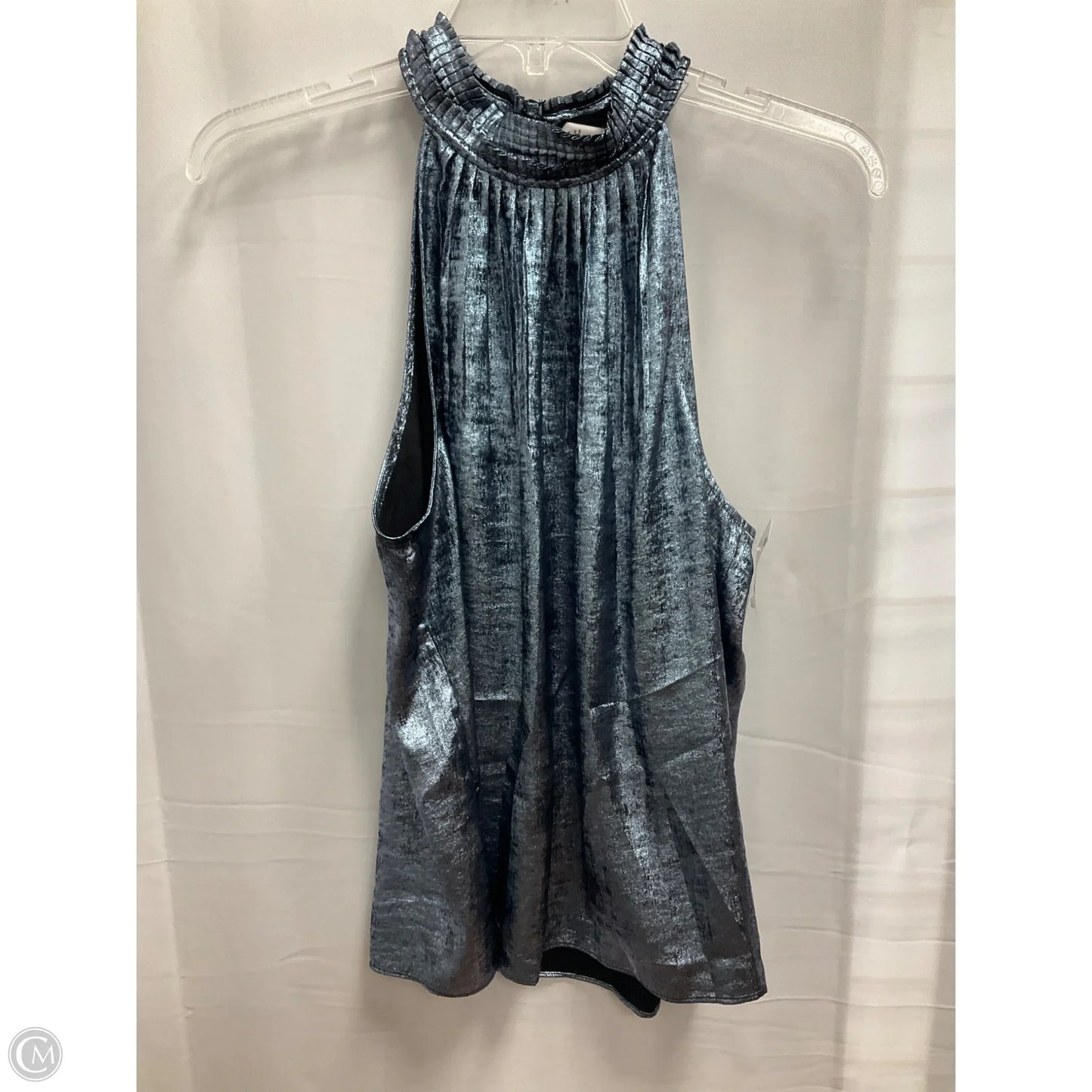 Top Sleeveless By White House Black Market In Blue, Size: L