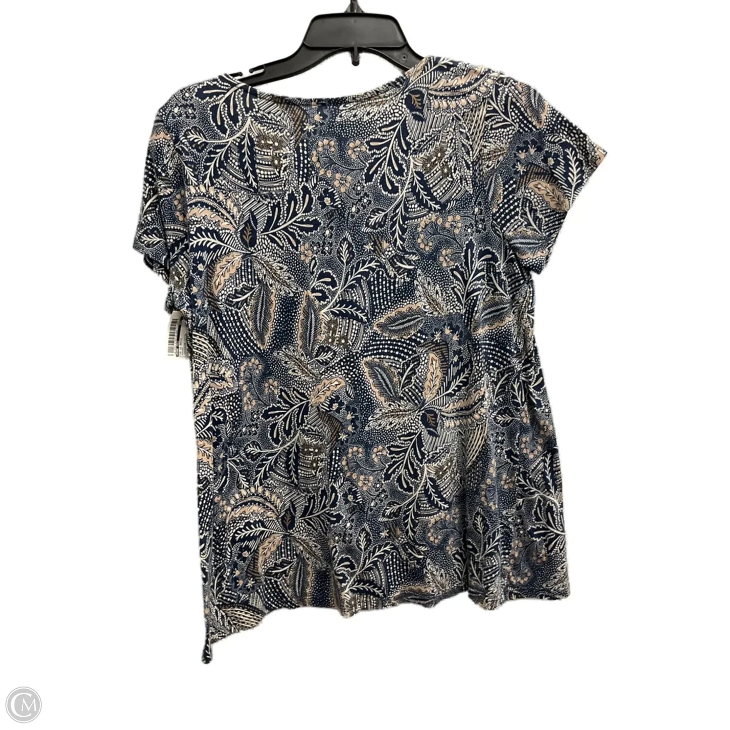 Top Short Sleeve Basic By Pure Jill In Maroon, Size: Sp