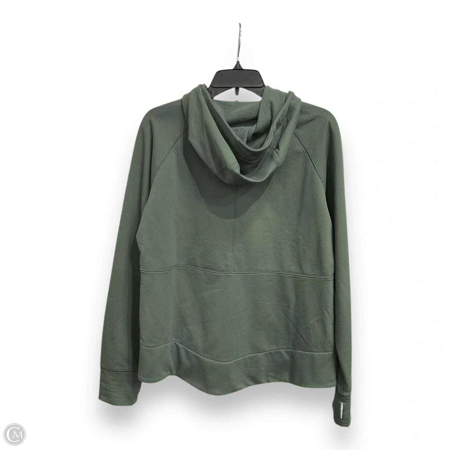 Athletic Jacket By Gapfit In Green, Size: L