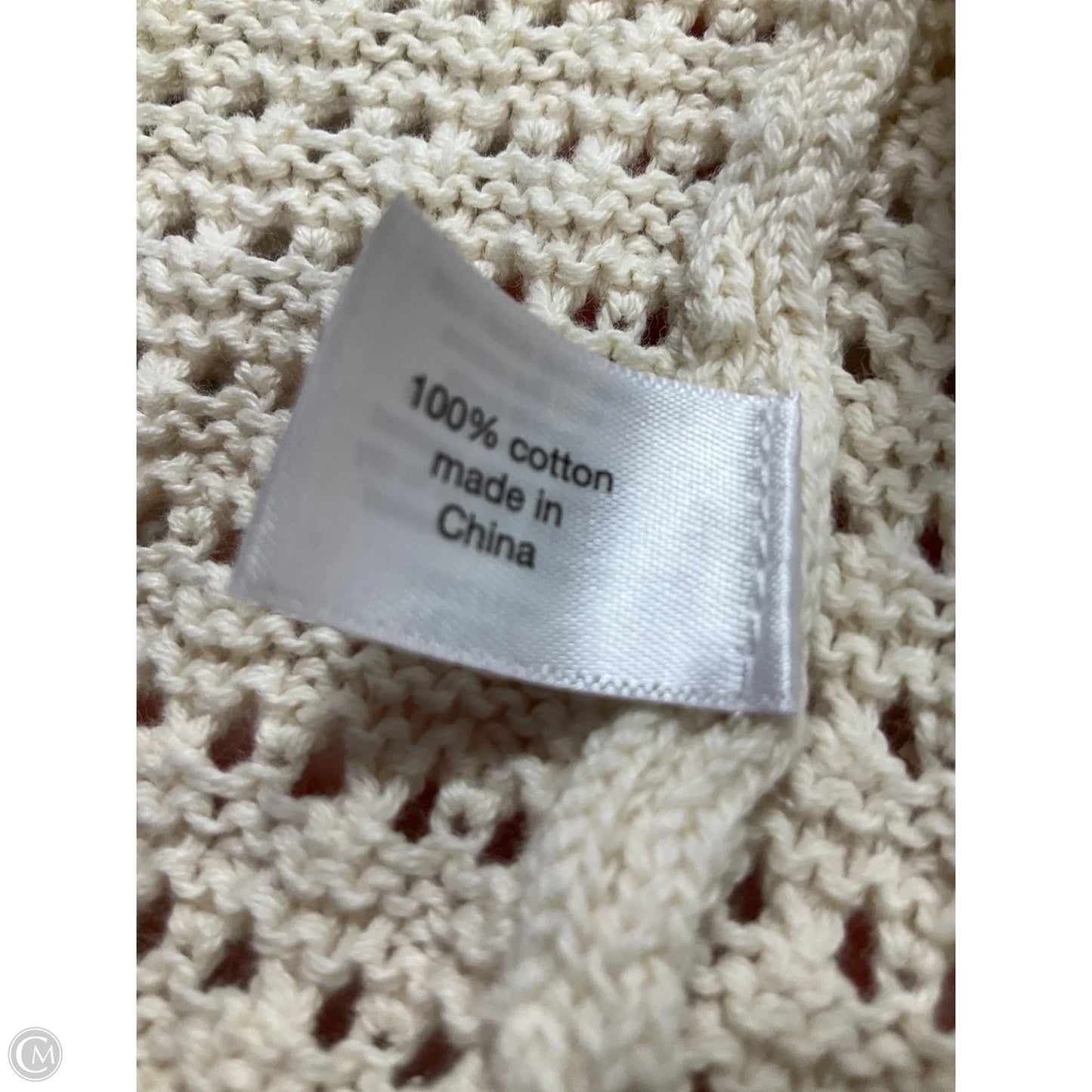 Sweater Short Sleeve By Lane Bryant In Cream, Size: 4x