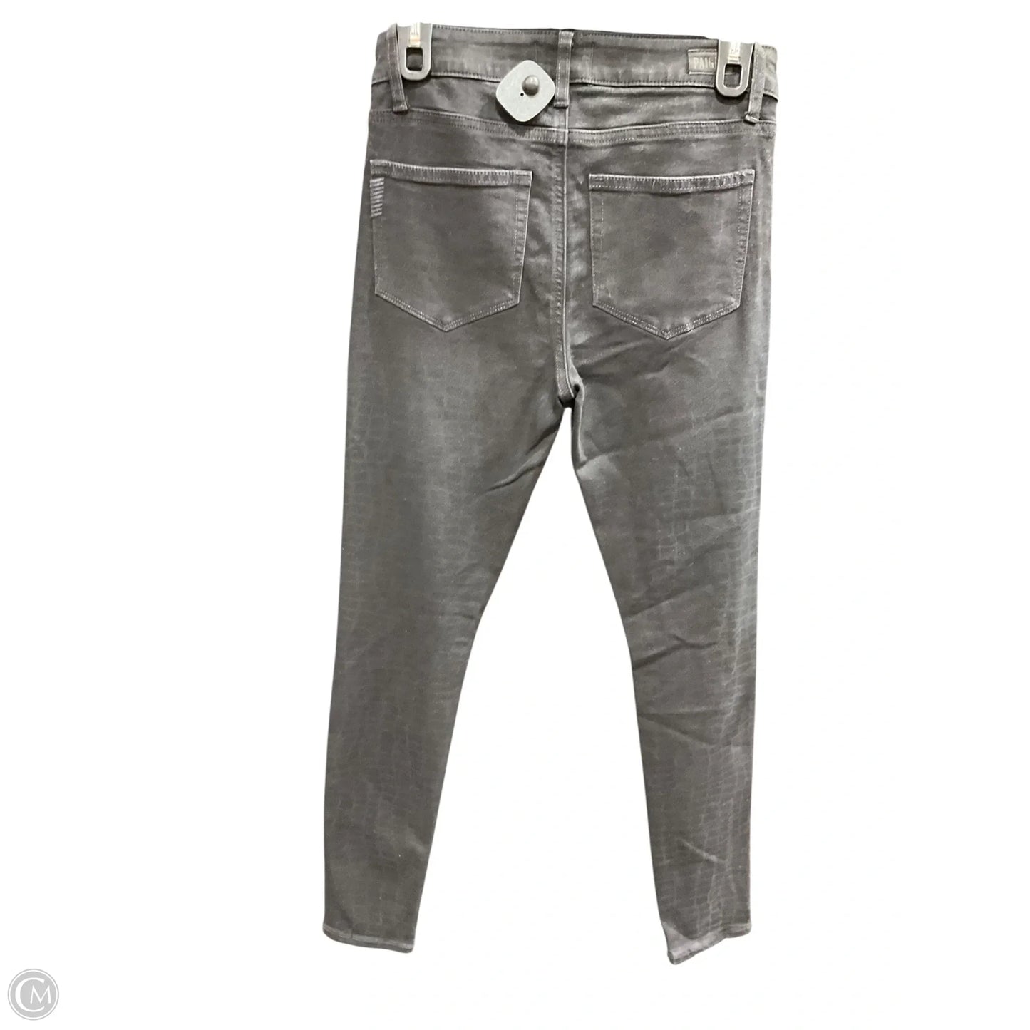 Jeans Skinny By Paige In Black, Size: 4