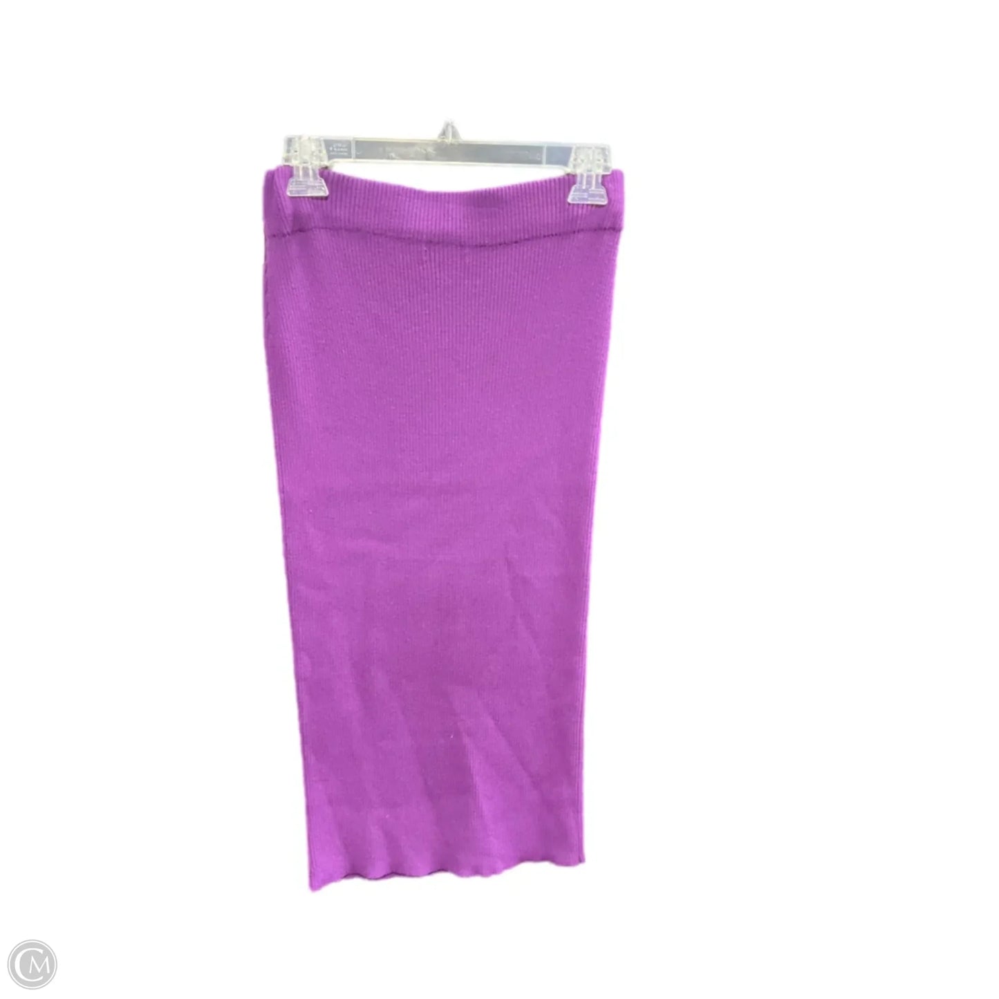 Skirt Midi By Halogen In Purple, Size: Xs
