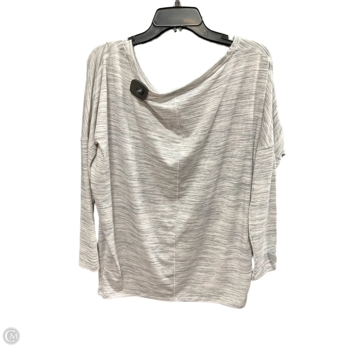 Top Long Sleeve By Athleta In Grey, Size: M