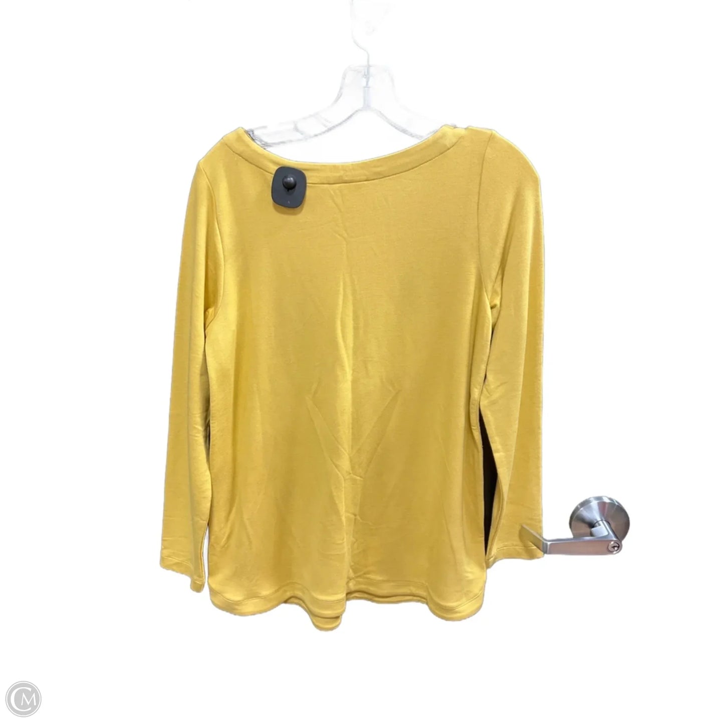 Top Long Sleeve By J. Jill In Yellow, Size: Xs