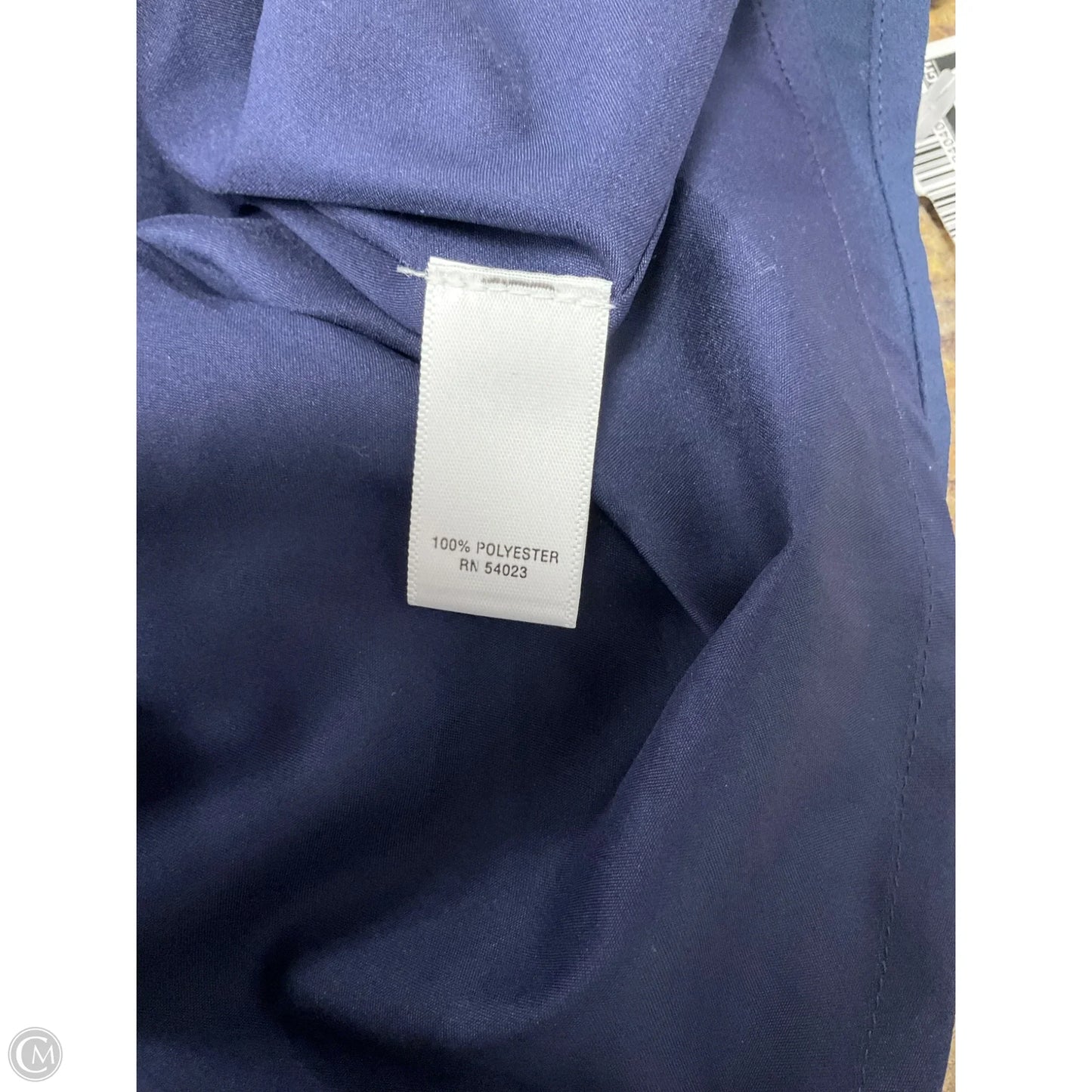 Top Sleeveless By Banana Republic In Navy, Size: Xs