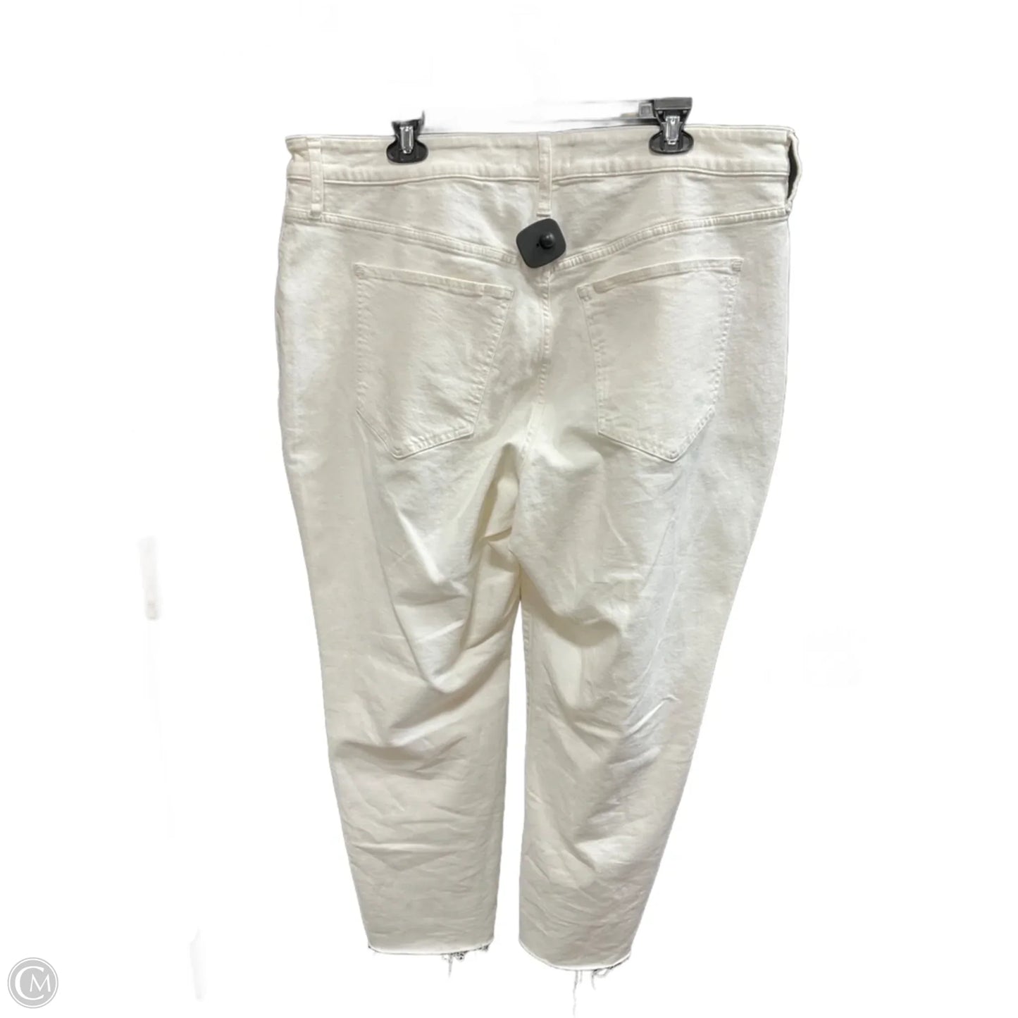 Jeans Straight By Madewell In White Denim, Size: 20