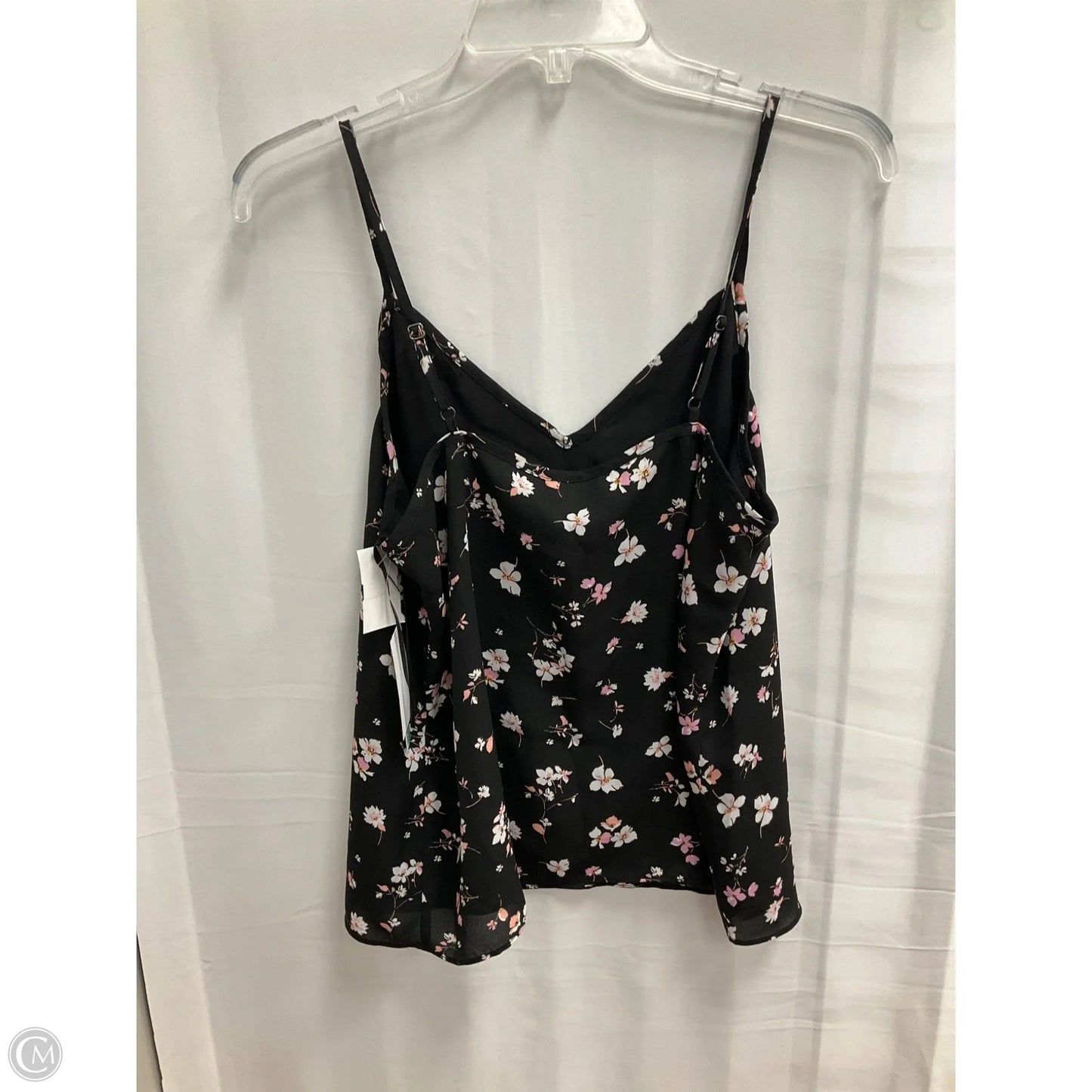 Top Sleeveless By Abound In Floral Print, Size: S