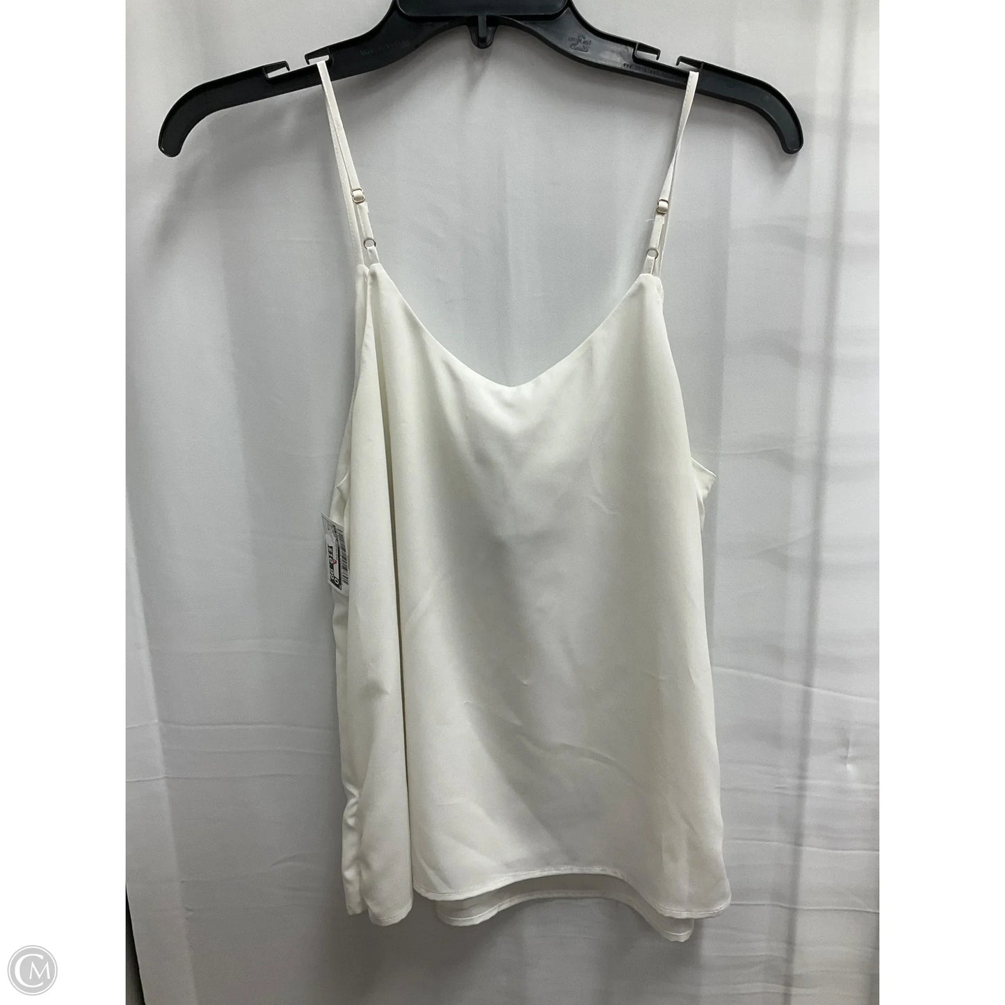 Blouse Sleeveless By A New Day In White, Size: M