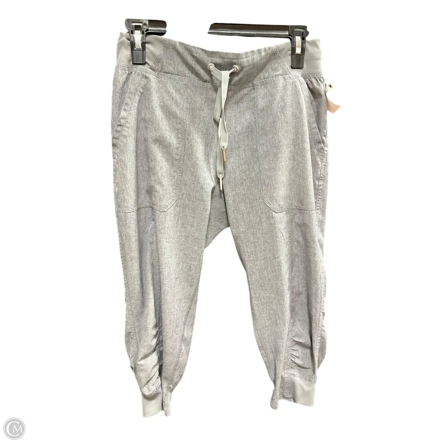 Athletic Pants By Calvin Klein In Grey, Size: Xs
