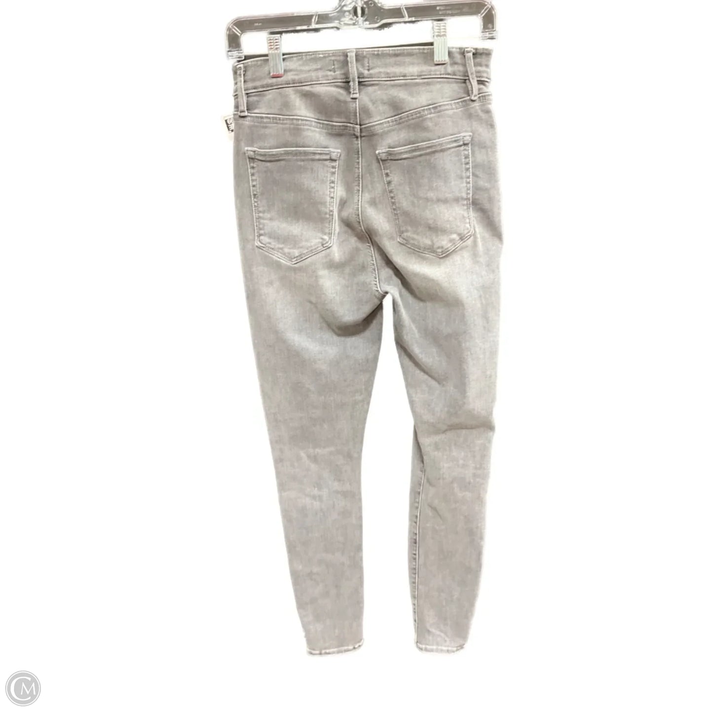 Jeans Straight By Loft In Grey, Size: 4