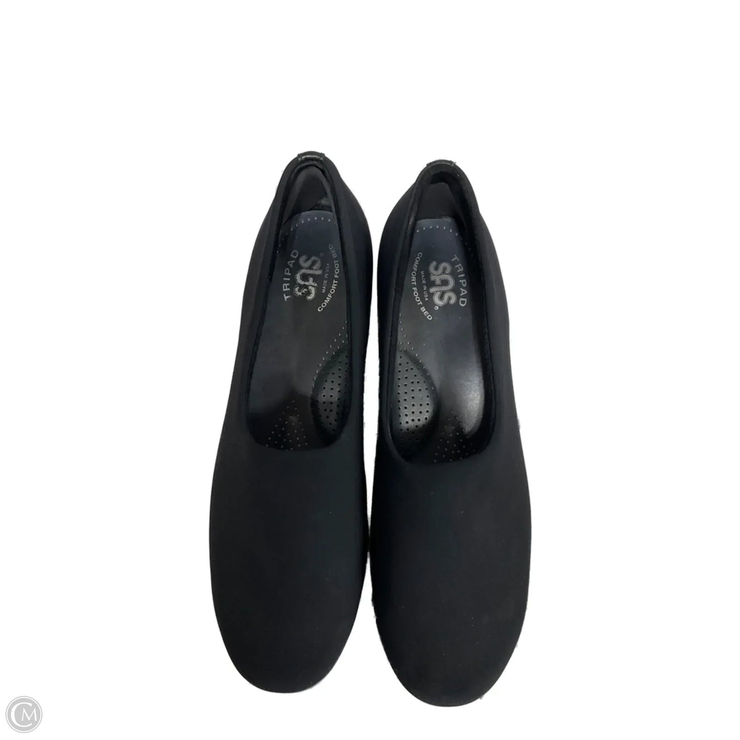 Shoes Flats By Sas In Black, Size: 8
