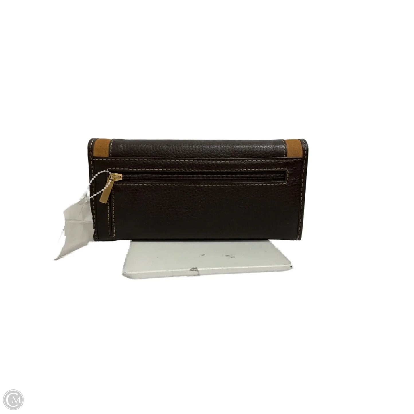 Wallet Leather By Maxx New York, Size: Medium