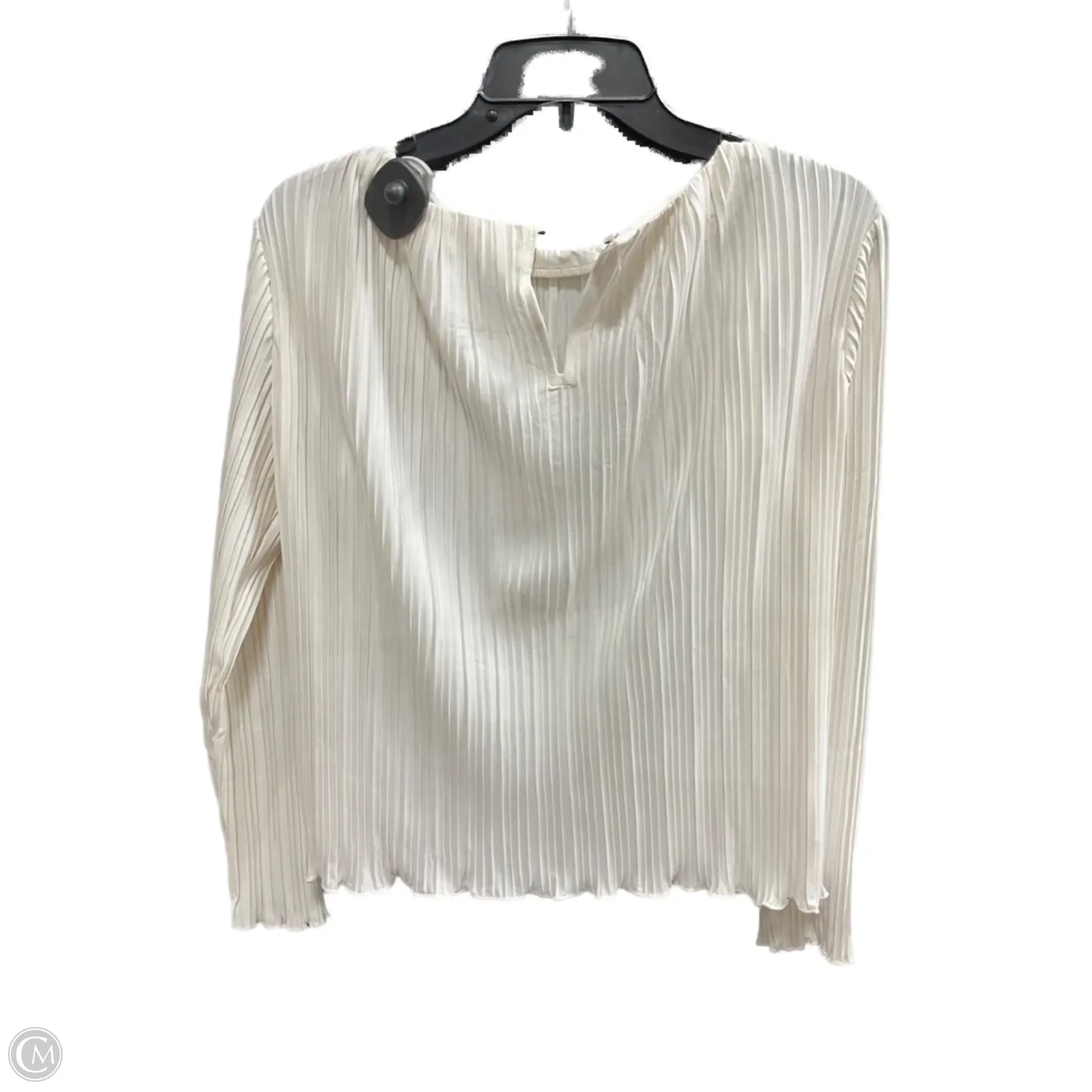 Top Long Sleeve By Loft In Cream, Size: Sp