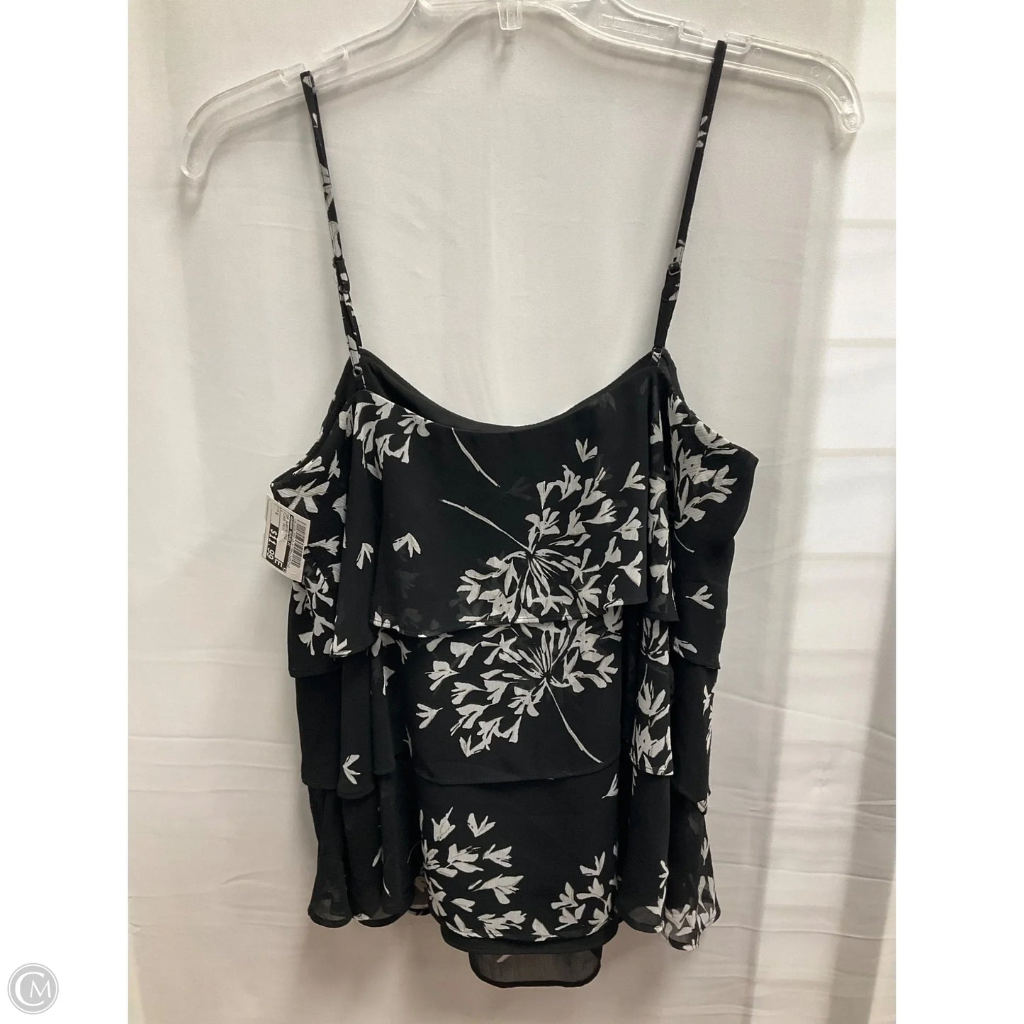 Top Sleeveless By Banana Republic In Floral Print, Size: S