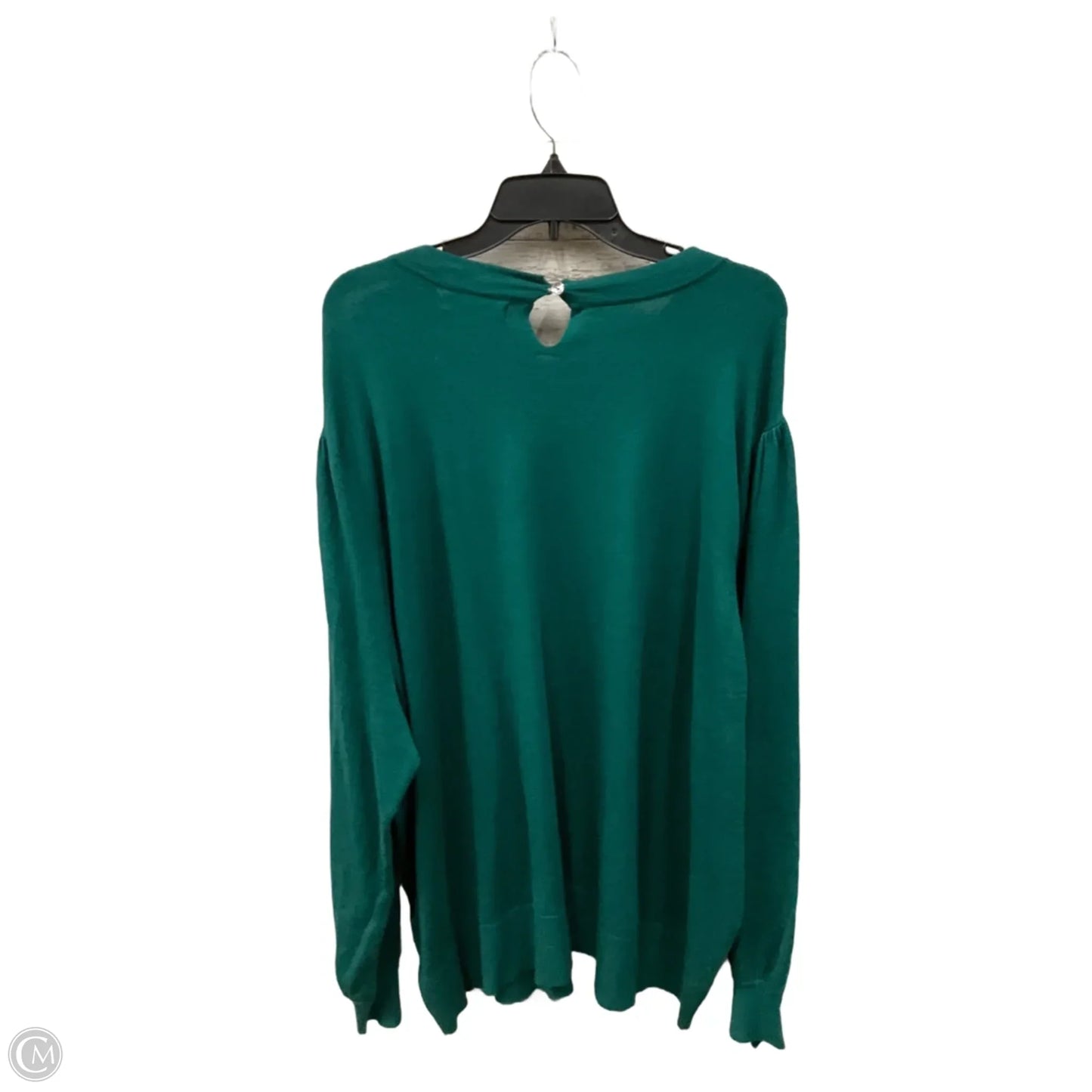 Sweater By Liz Claiborne In Green, Size: 3x