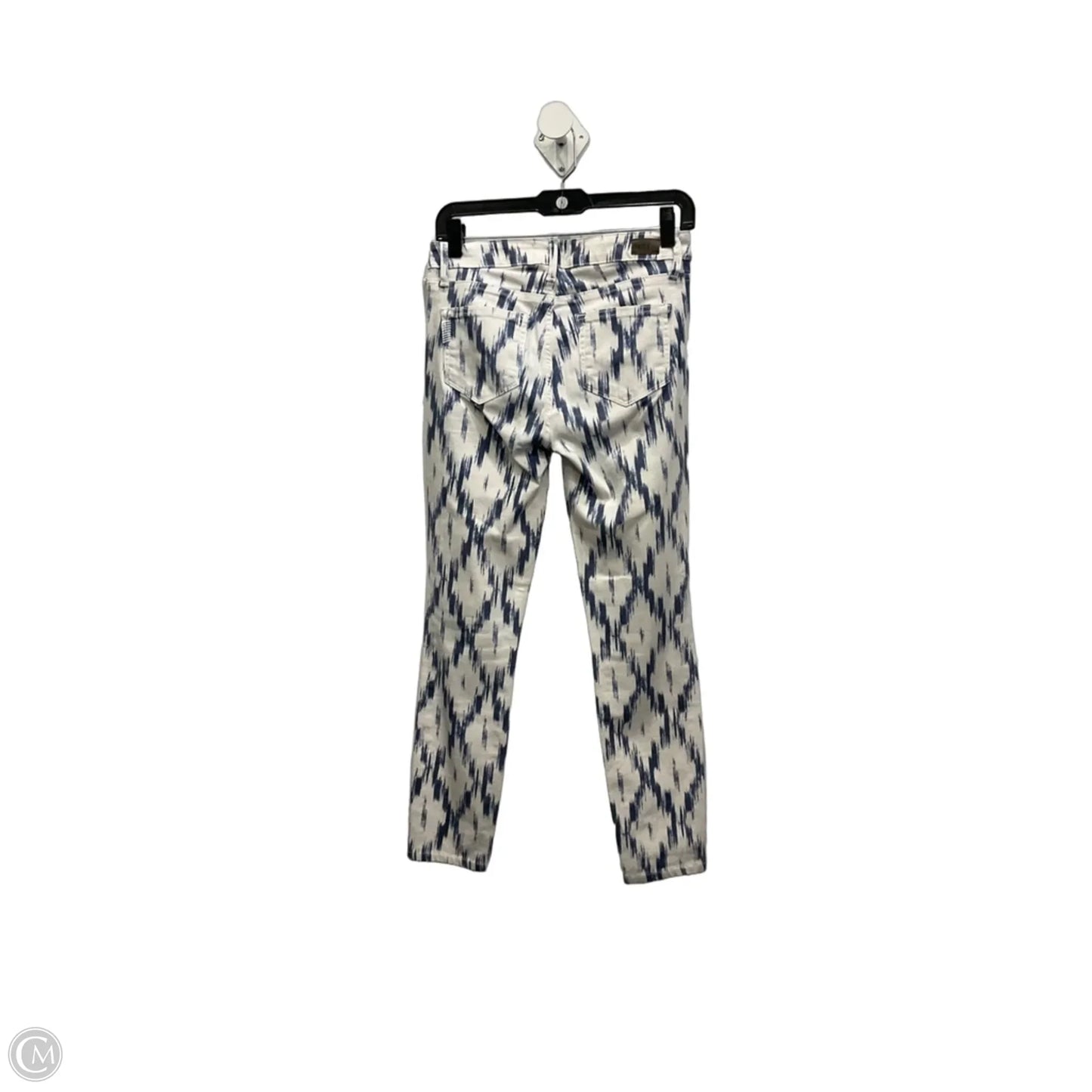 Jeans Skinny By Paige In White Denim, Size: 6