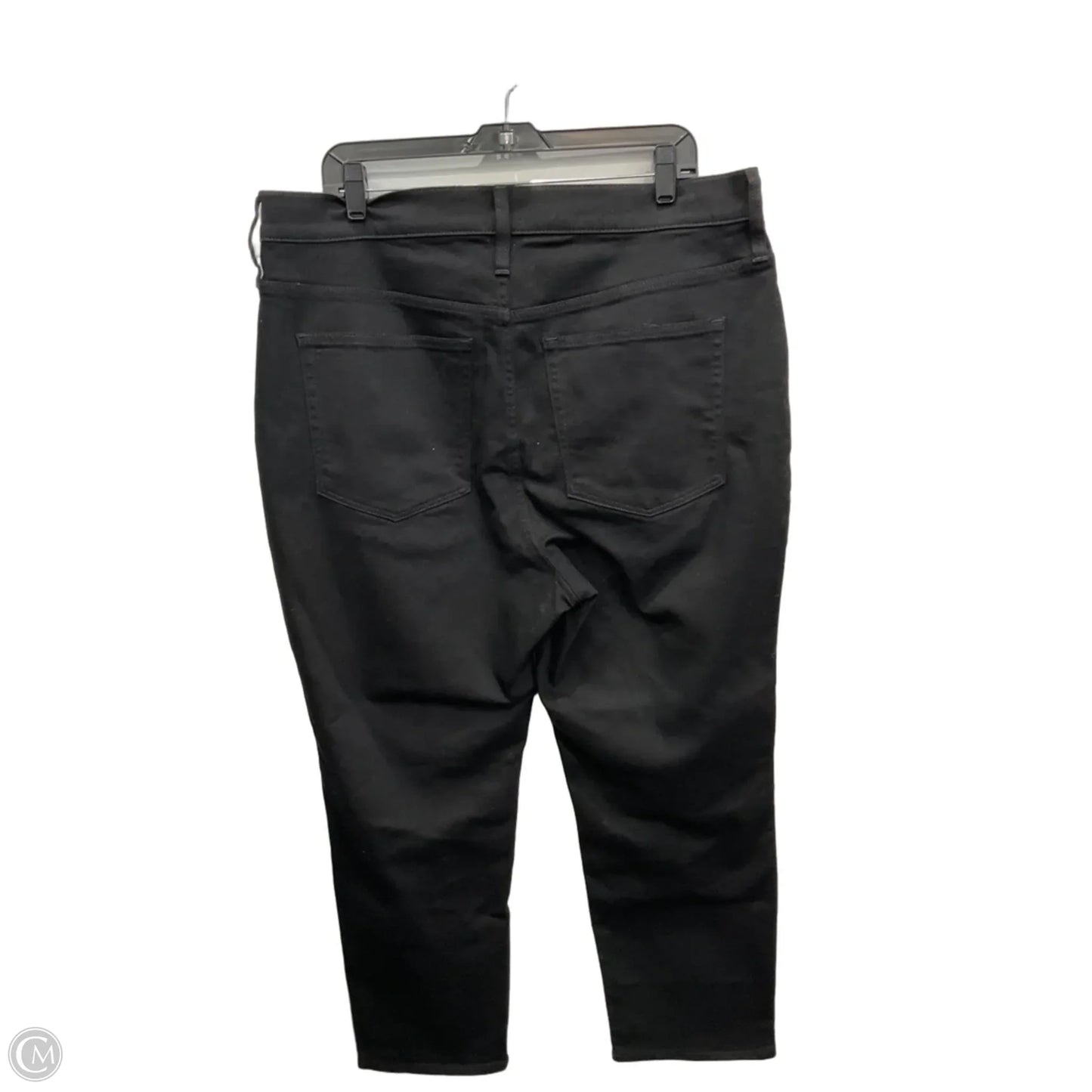 Jeans Boot Cut By J. Crew In Black Denim, Size: 14
