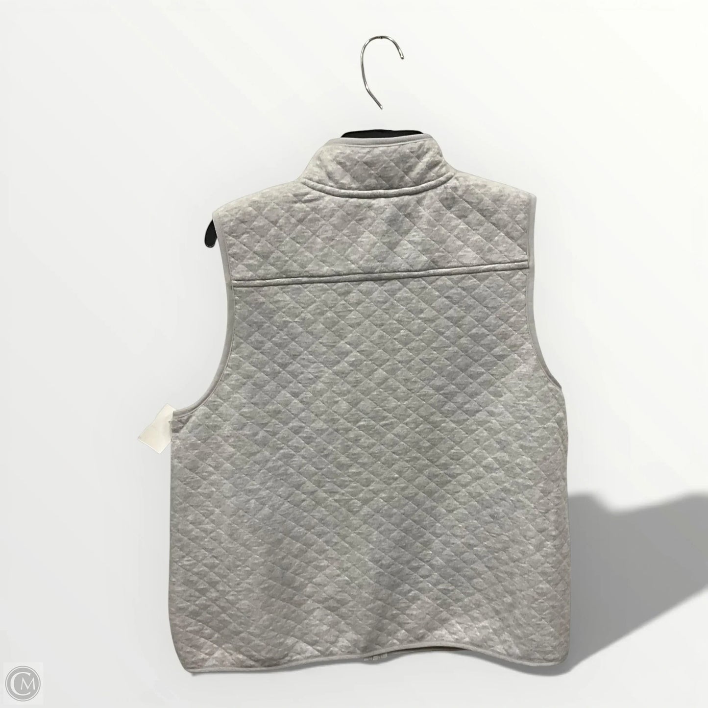Vest Puffer & Quilted By Lands End In Grey, Size: L