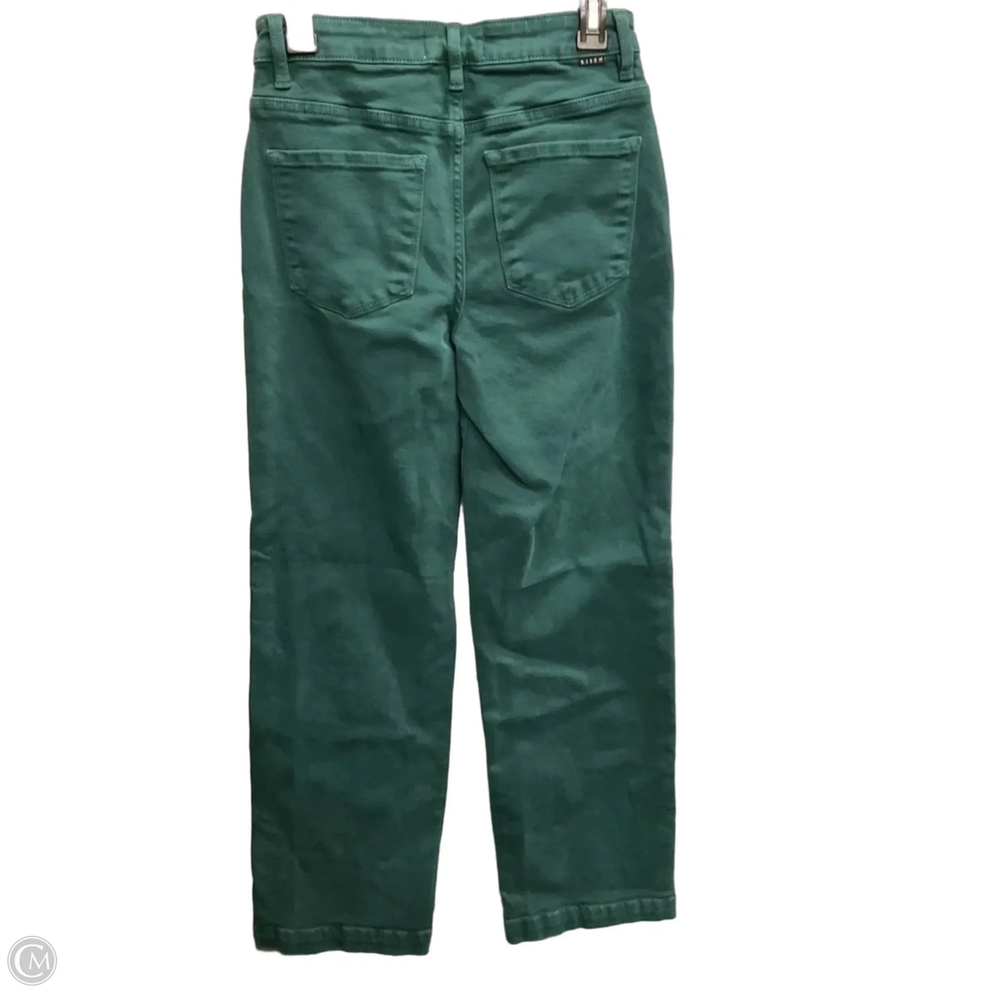 Jeans Wide Leg By Risen In Green Denim, Size: 2